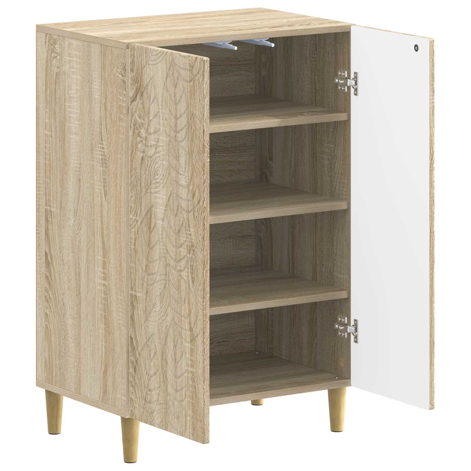 Kinga kapp DELFT 59,5 x 39,5 x 90 cm Tehispuit Sonoma tamm