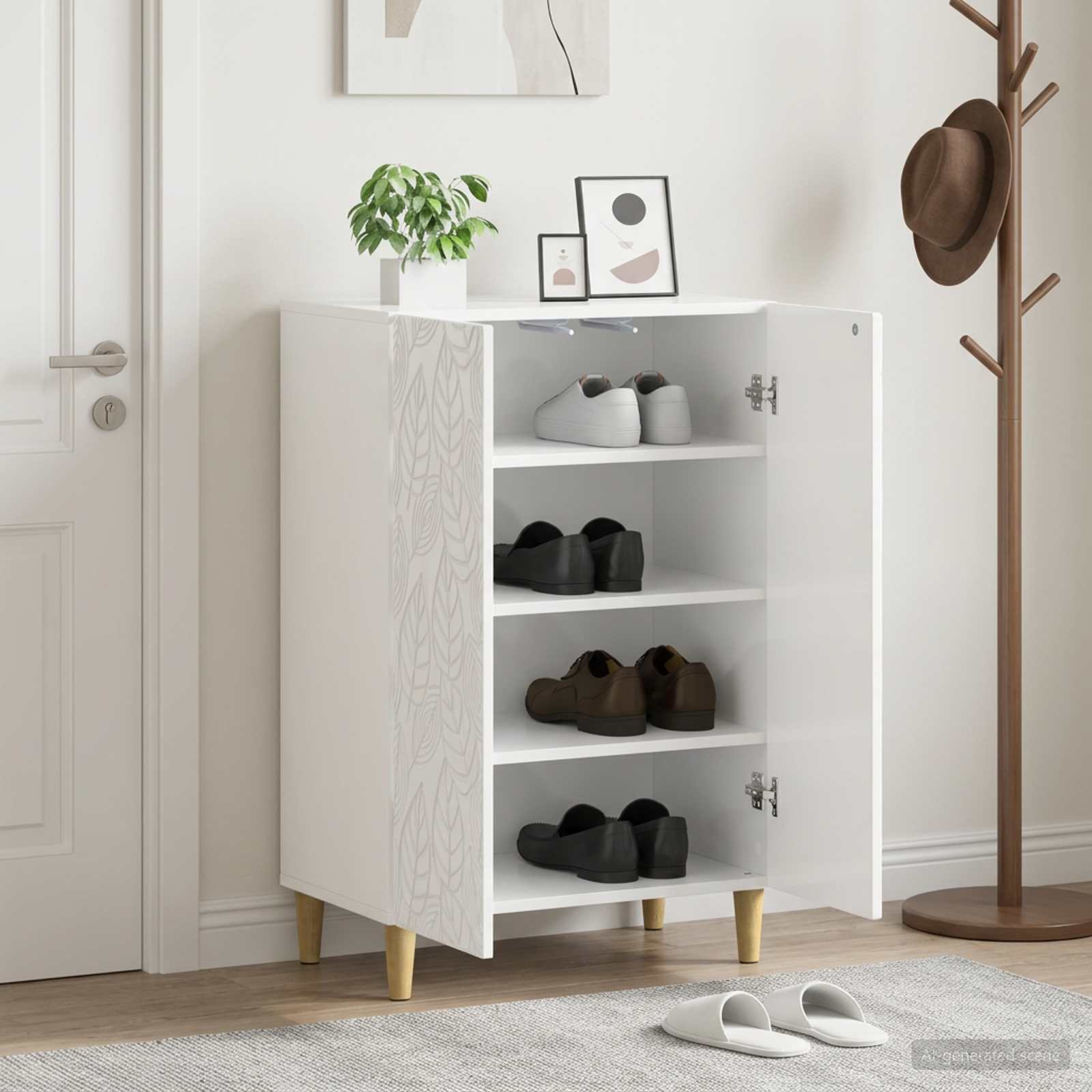 Kinga kapp DELFT 59,5 x 39,5 x 90 cm Tehispuit