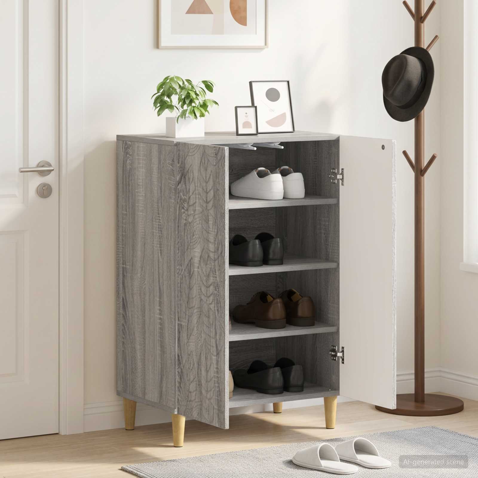Kinga kapp DELFT 59,5 x 39,5 x 90 cm Tehispuit Hall Sonoma