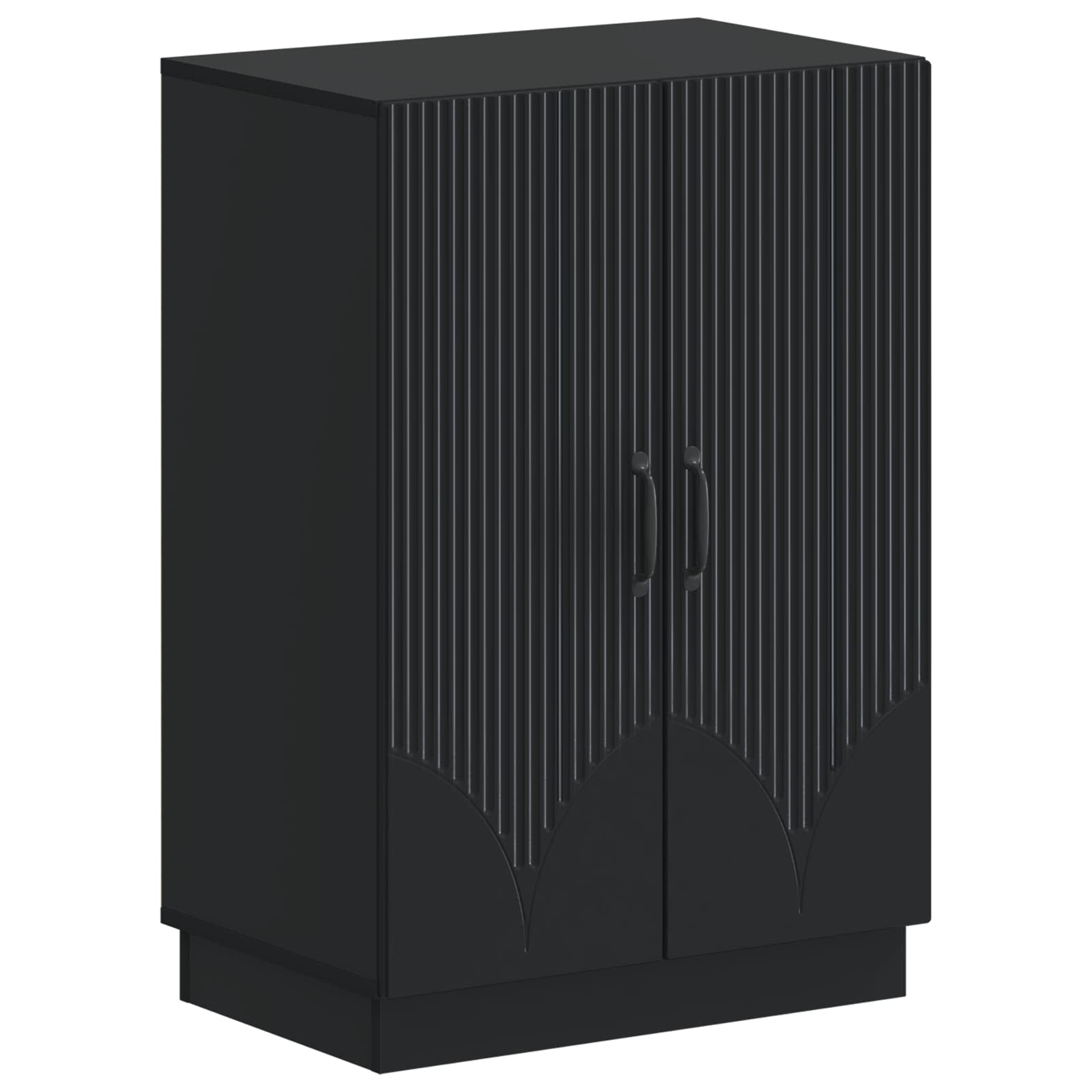 Kinga kapp HOORN 59,5 x 39,5 x 87 cm Tehispuit Must