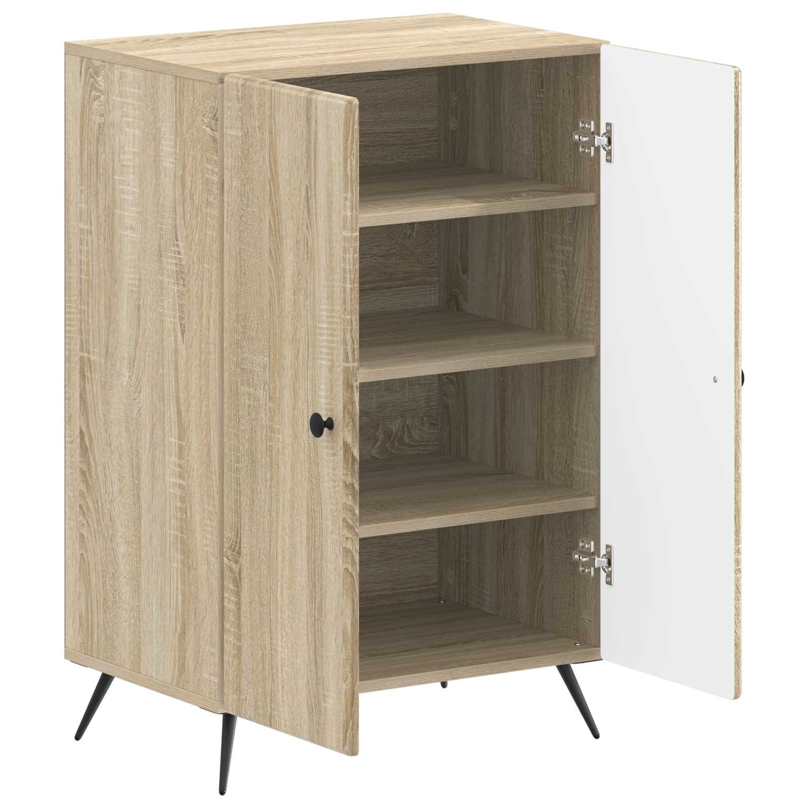 Kinga kapp BREDA 59,5 x 39,5 x 90 cm Tehispuit Sonoma tamm