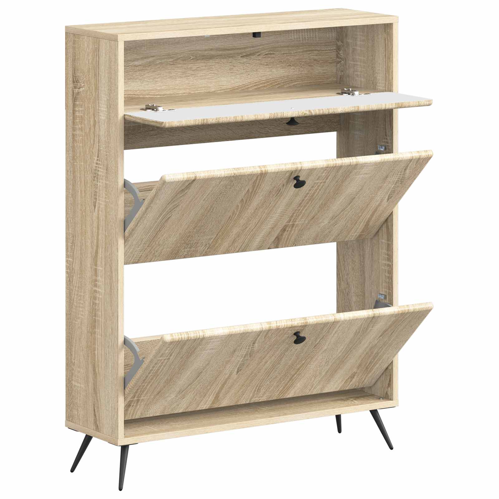 Kinga kapp BREDA 78 x 24 x 103 cm Tehispuit Sonoma tamm