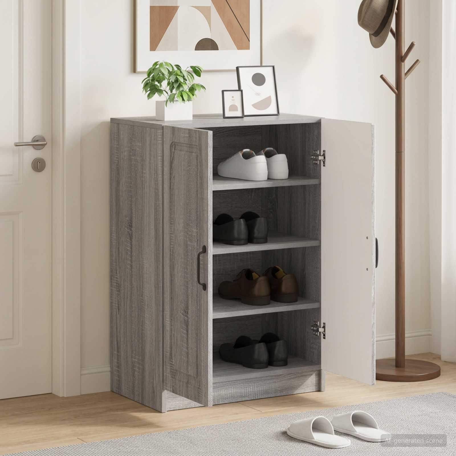 Kinga kapp UTRECHT 59,5 x 39,5 x 87 cm Tehispuit Hall Sonoma