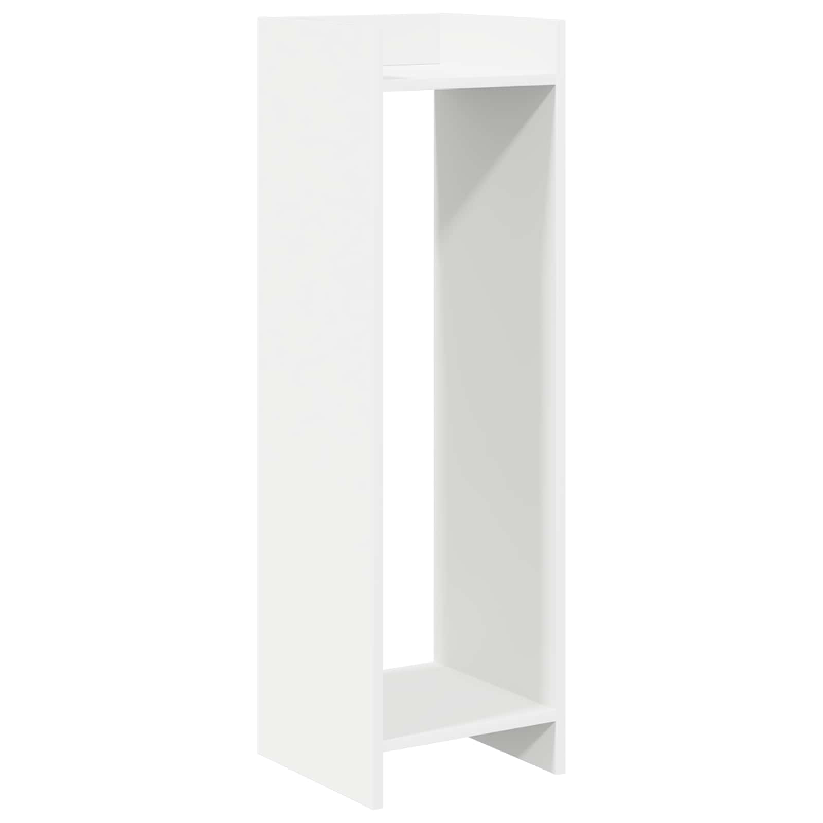 Taimede alus Valge 30 x 30 x 100 cm Tehispuit