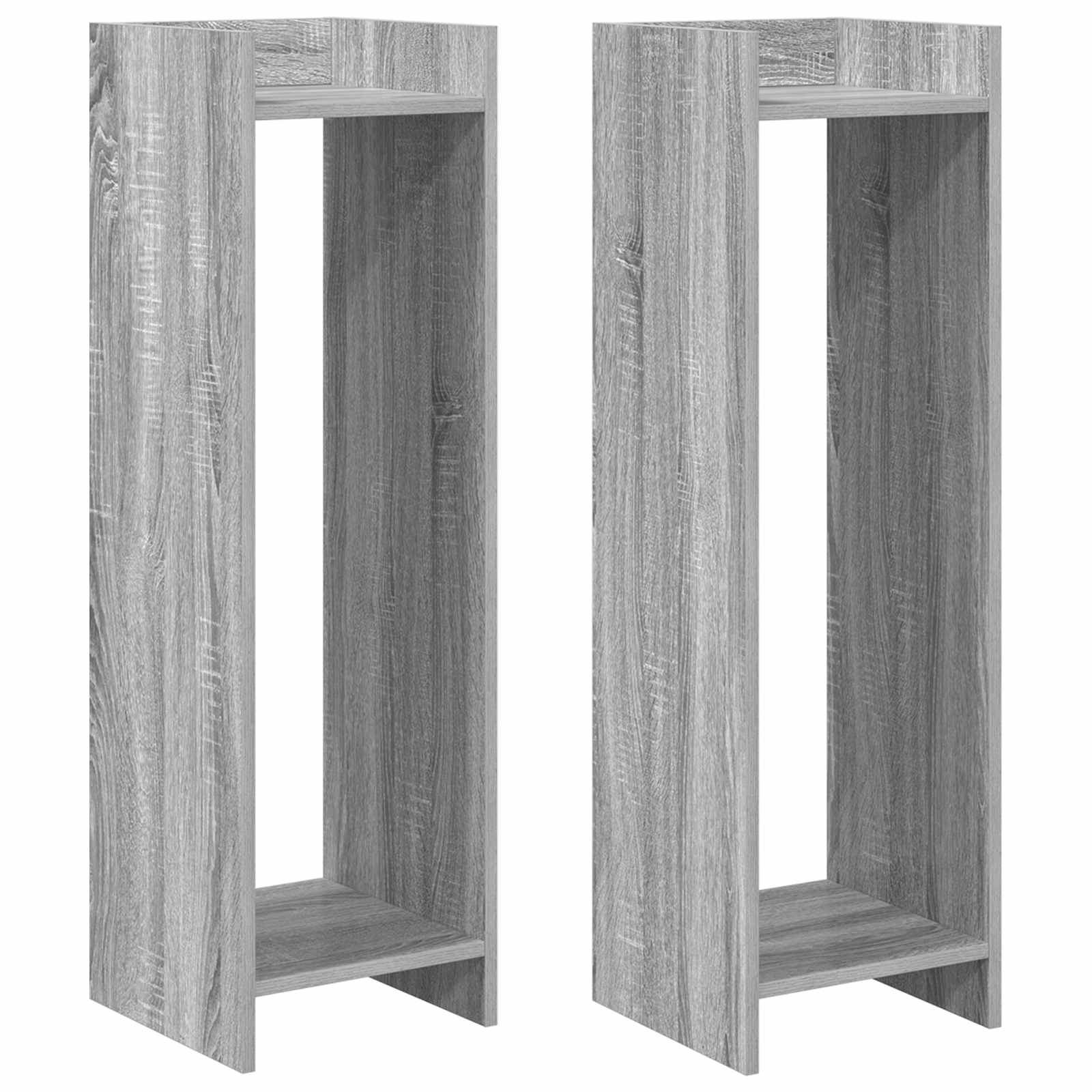 Taimede alus 2 tk Hall Sonoma 30 x 30 x 100 cm Tehispuit