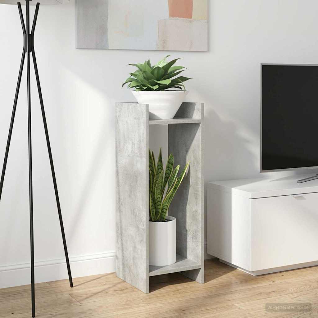 Taimede alus Betoonhall 30 x 30 x 80 cm Tehispuit