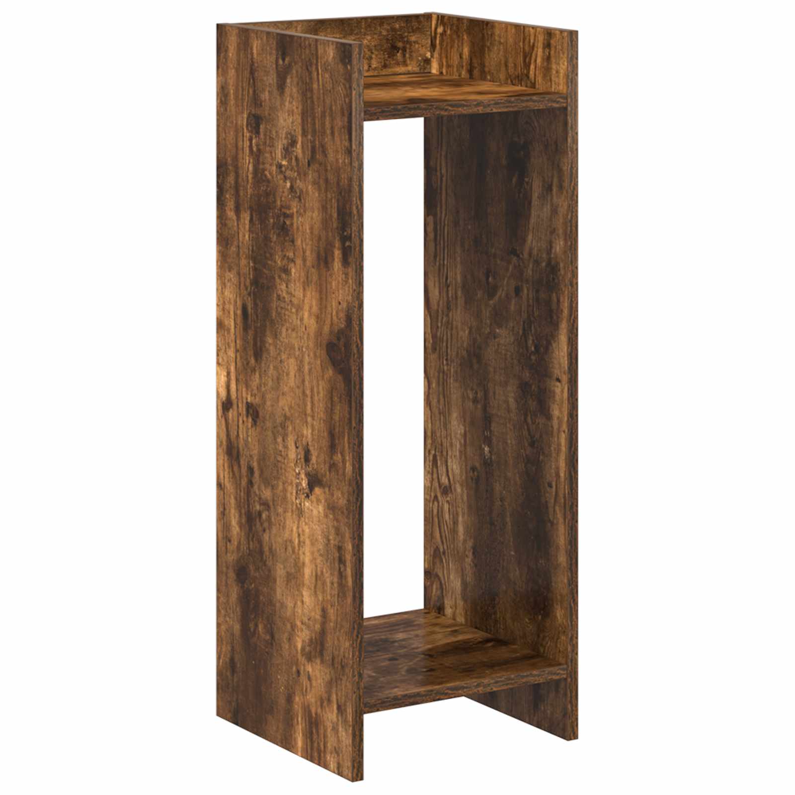 Taimede alus Suitsutatud tamm 30 x 30 x 80 cm Tehispuit