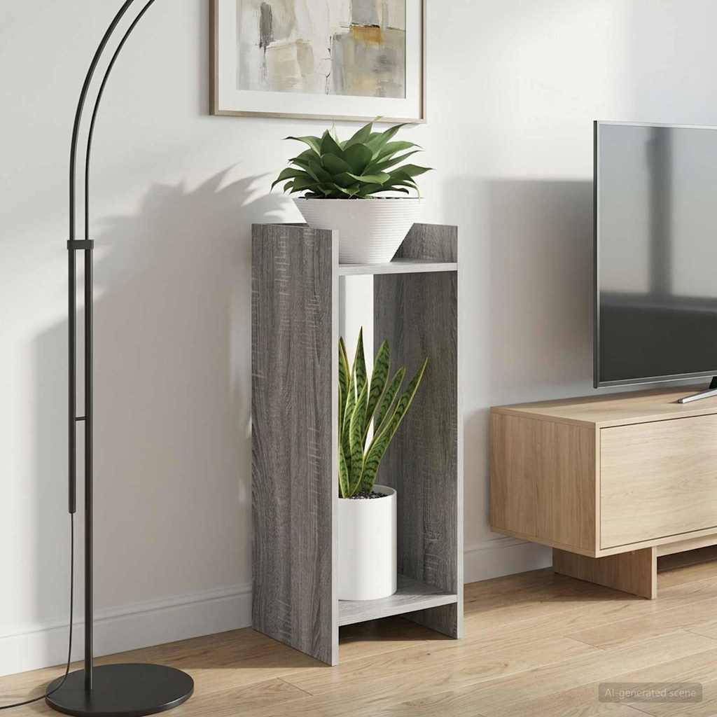 Taimede alus Hall Sonoma 30 x 30 x 80 cm Tehispuit