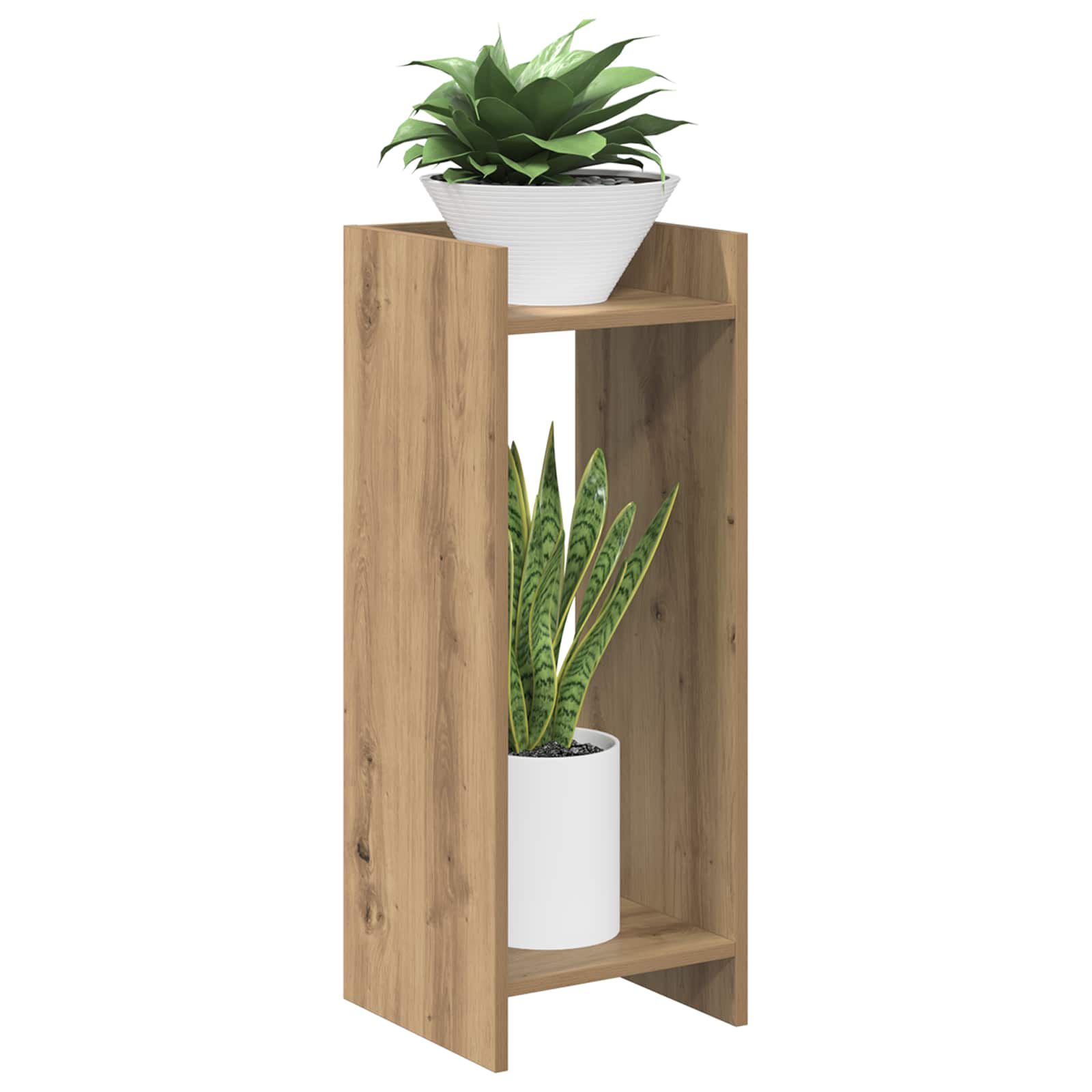 Taimede alus Artisan tamm 30 x 30 x 80 cm Tehispuit
