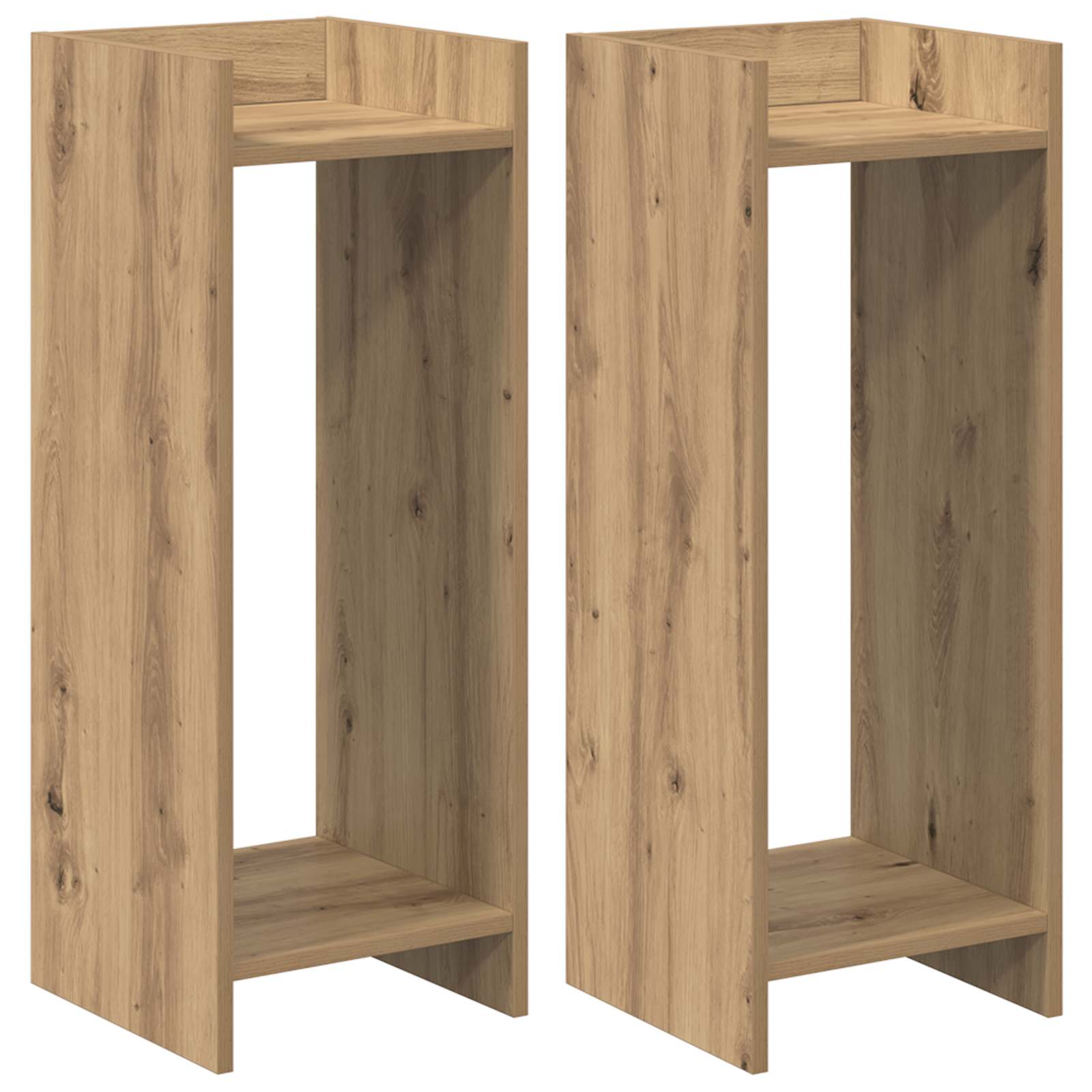 Taimede alus 2 tk Artisan tamm 30 x 30 x 80 cm Tehispuit