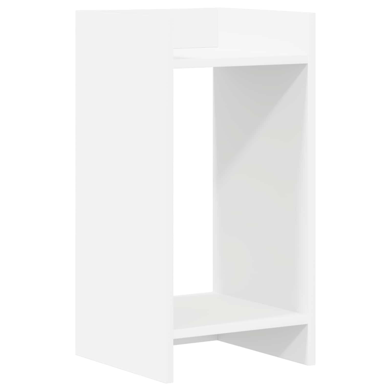 Taimede alus Valge 30 x 30 x 60 cm Tehispuit