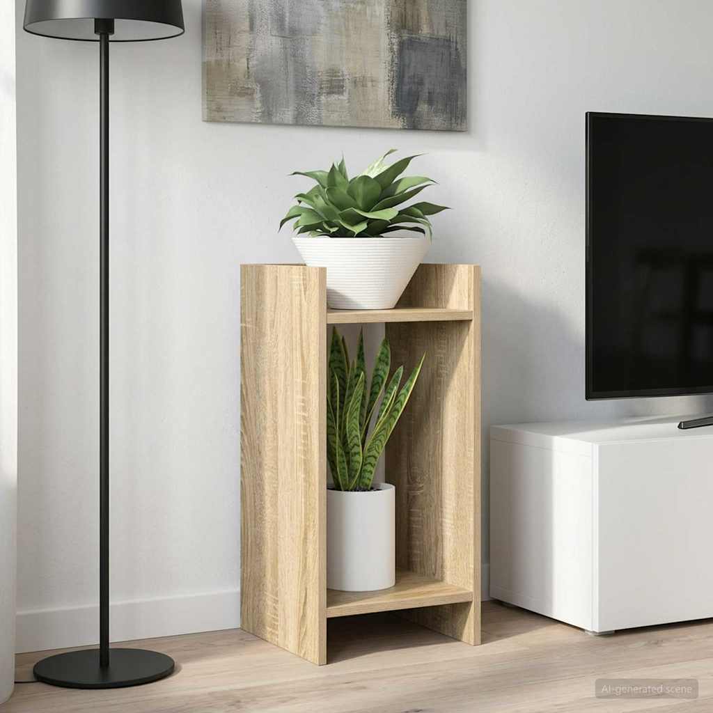Taimede alus Sonoma tamm 30 x 30 x 60 cm Tehispuit