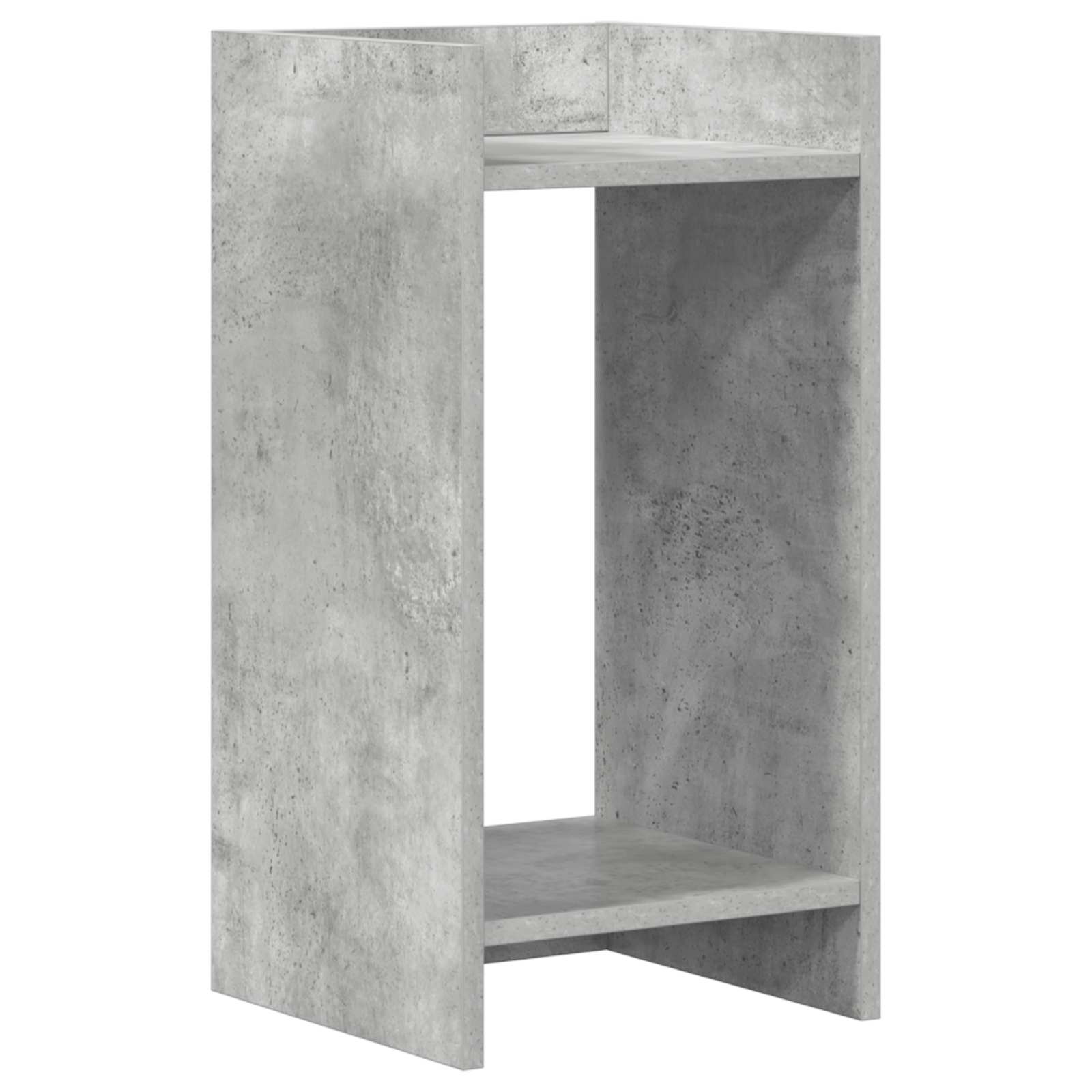 Taimede alus Betoonhall 30 x 30 x 60 cm Tehispuit