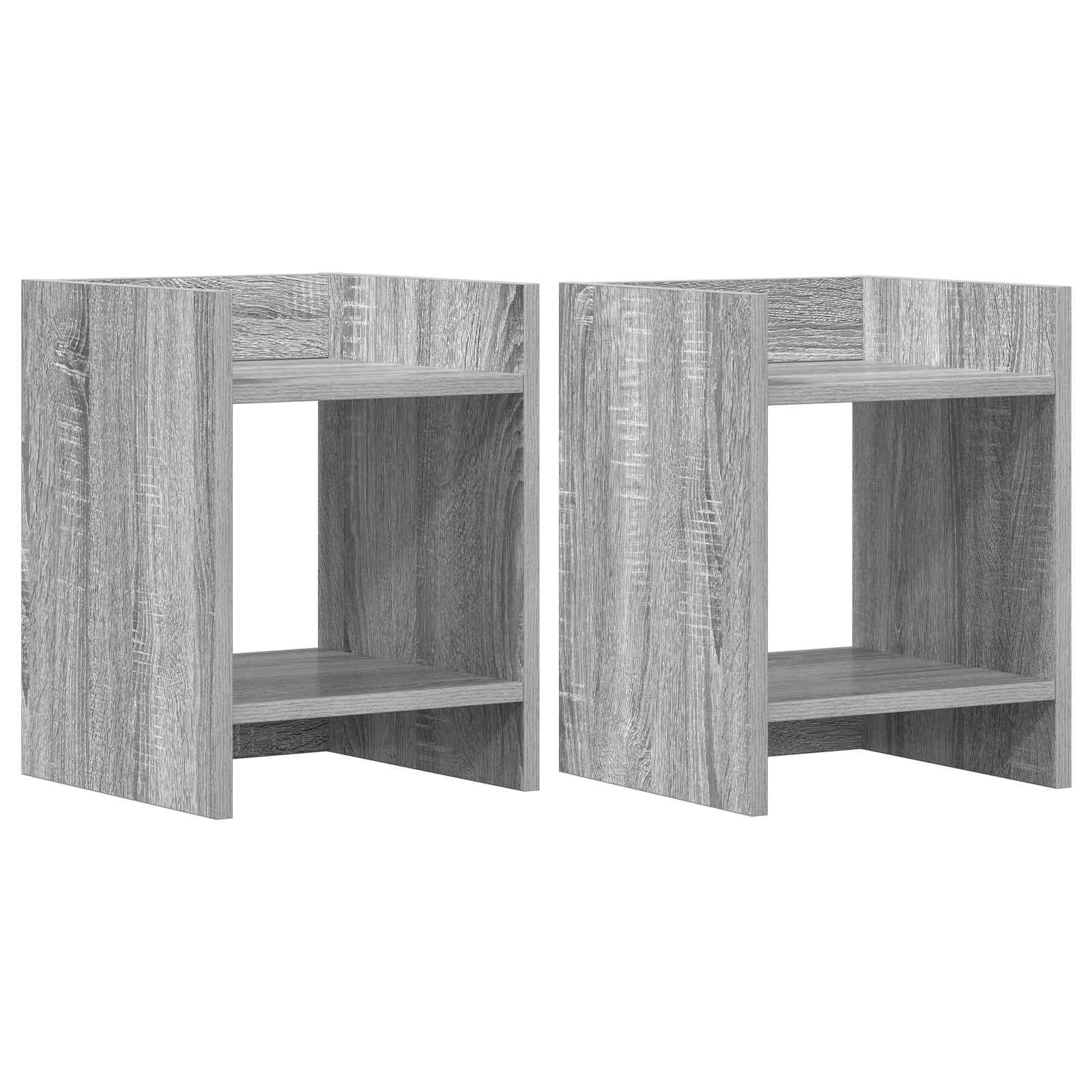 Taimede alus 2 tk Hall Sonoma 30 x 30 x 40 cm Tehispuit