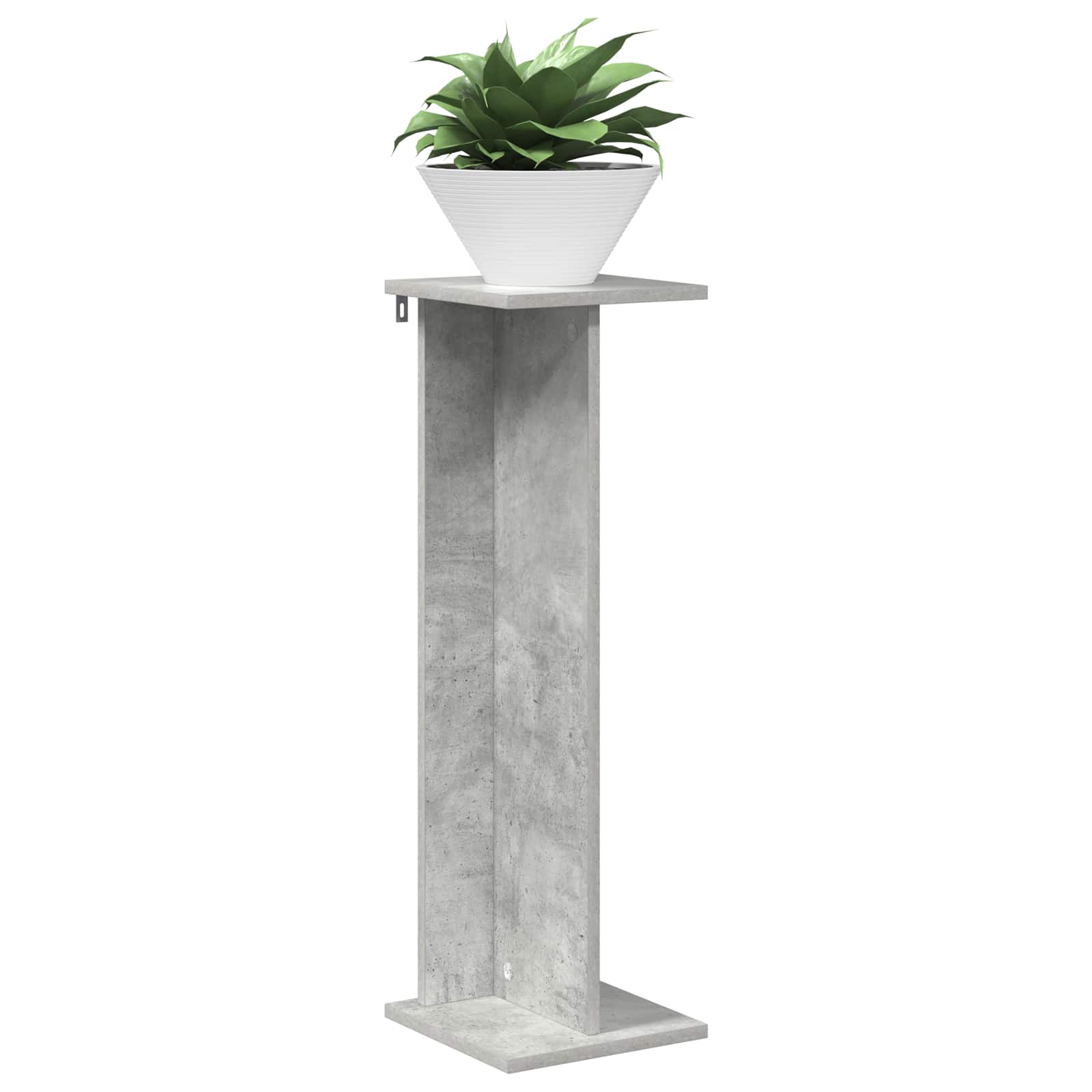Taimede alus 2 tk Betoonhall 25 x 25,5 x 80,5 cm Tehispuit
