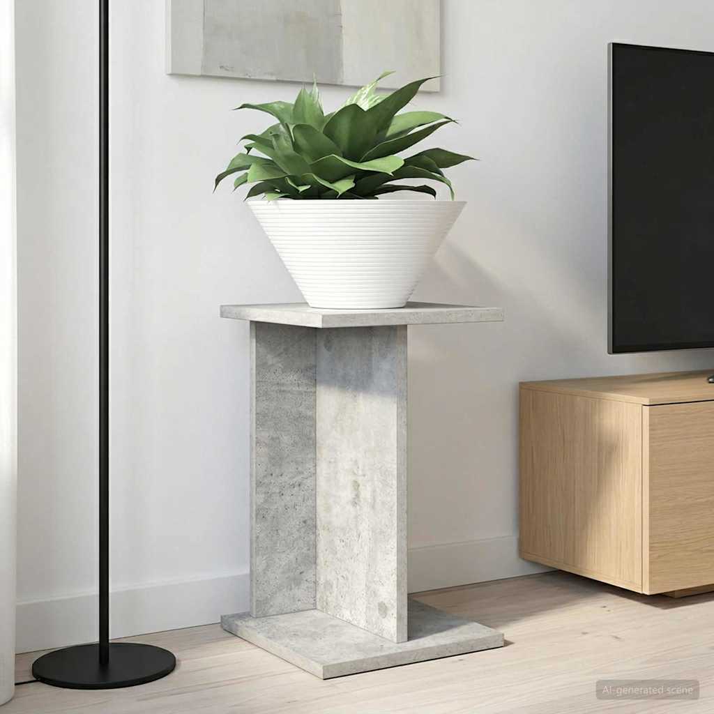 Taimede alus 2 tk Betoonhall 25 x 25,5 x 40,5 cm Tehispuit