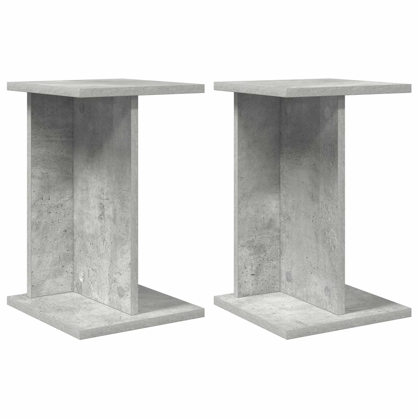 Taimede alus 2 tk Betoonhall 25 x 25,5 x 40,5 cm Tehispuit