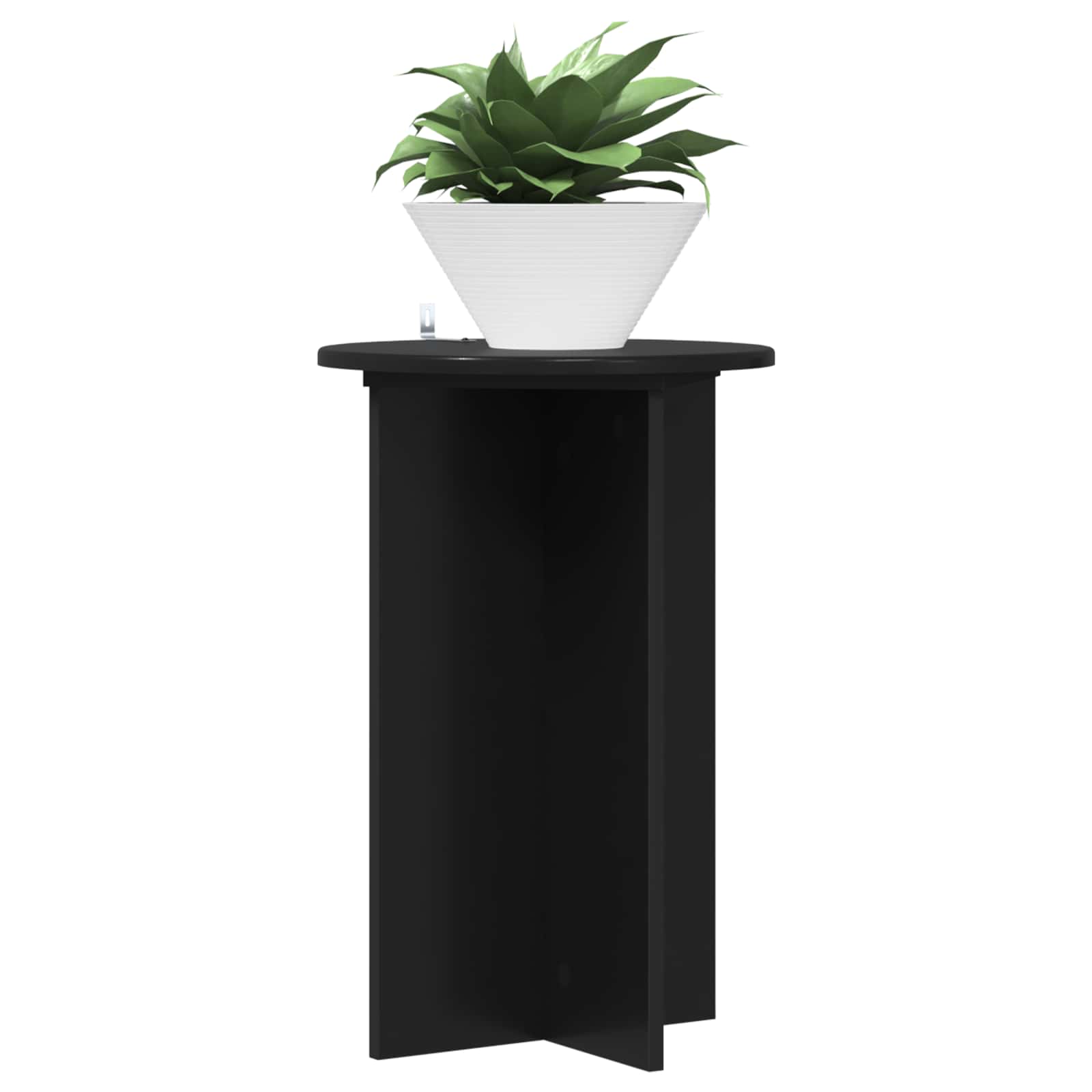 Taimede alus 2 tk Must Ø40 x 60 cm Tehispuit