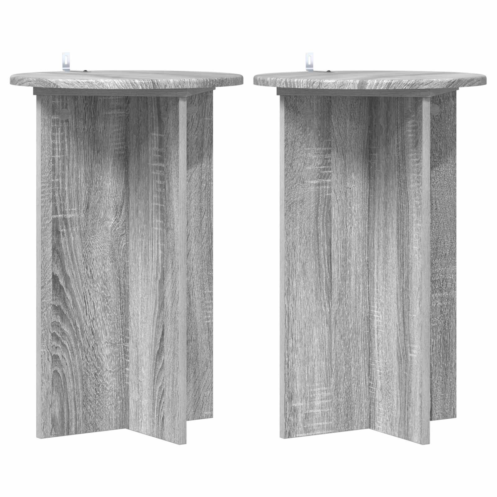 Taimede alus 2 tk Hall Sonoma Ø40 x 60 cm Tehispuit