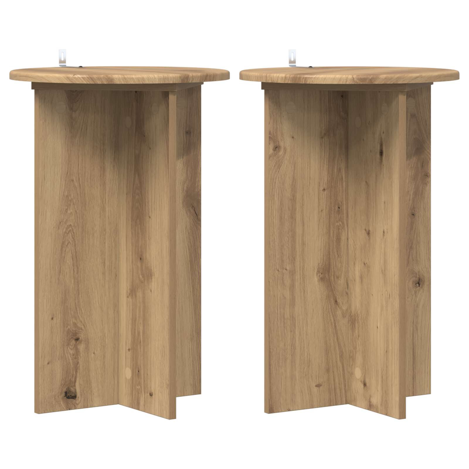 Taimede alus 2 tk Artisan tamm Ø40 x 60 cm Tehispuit