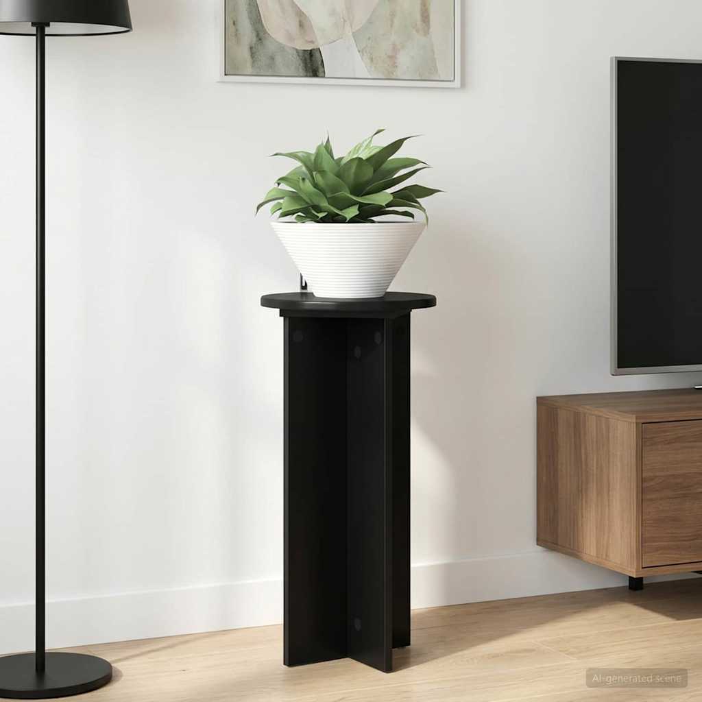 Taimede alus 2 tk Must 29,5 x 29,5 x 60 cm Tehispuit