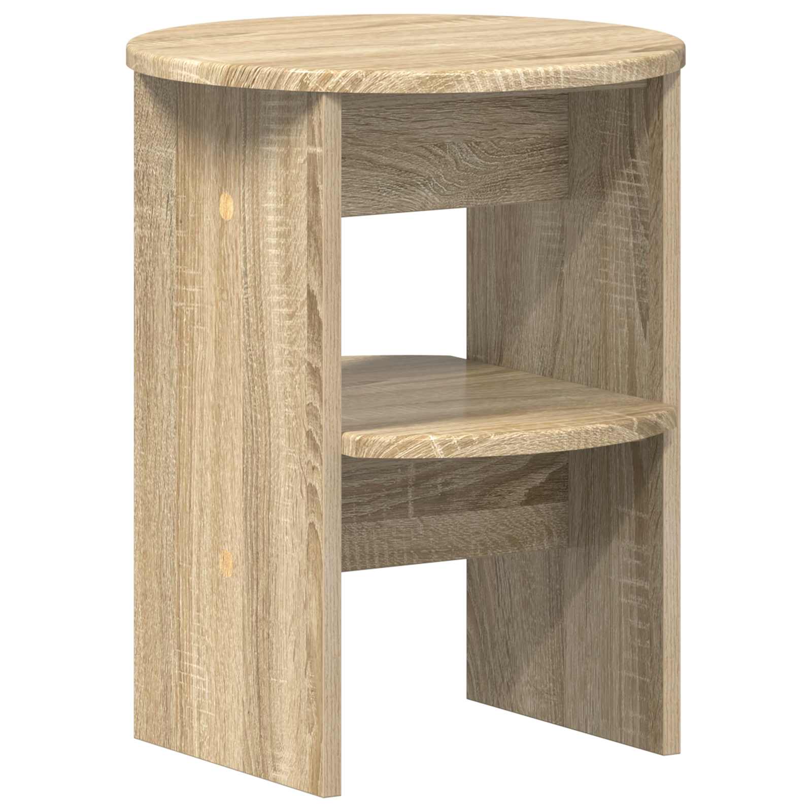 Kõrvalkapp Sonoma tamm Ø40 x 50 cm Töödeldud puit
