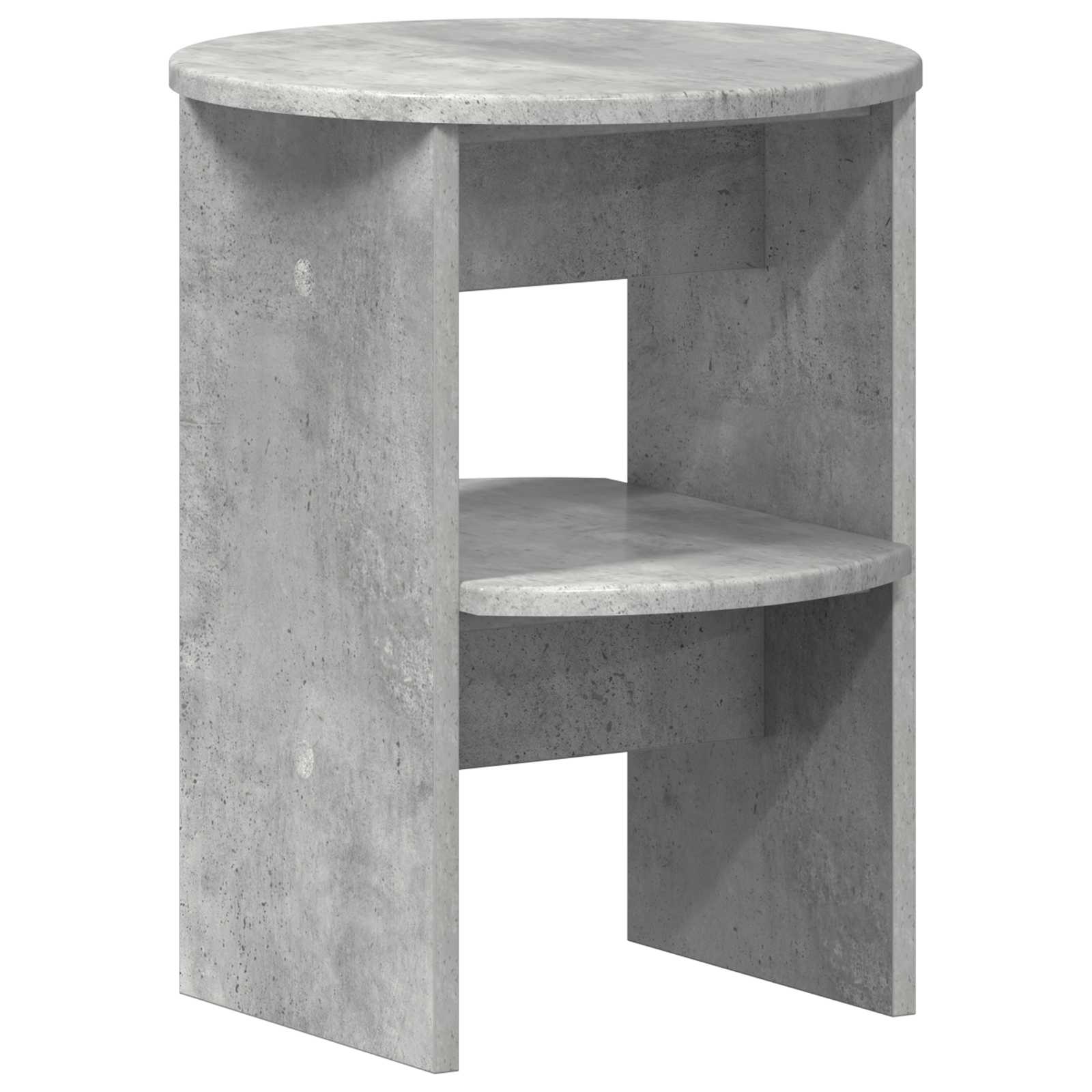 Kõrvalkapp BetoonHall Ø40 x 50 cm Töödeldud puit