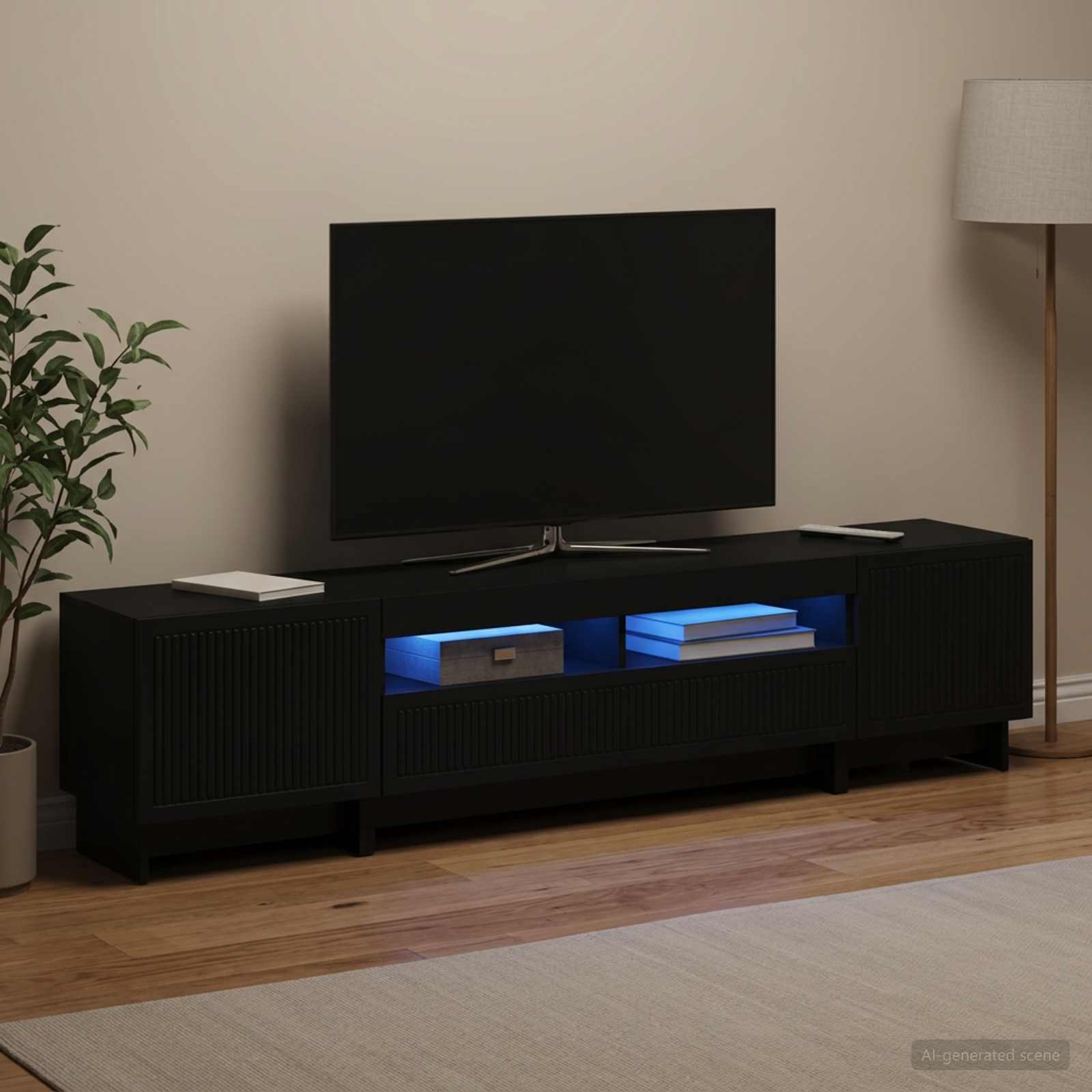 5-osaline LED TV kapp Must Tehispuit