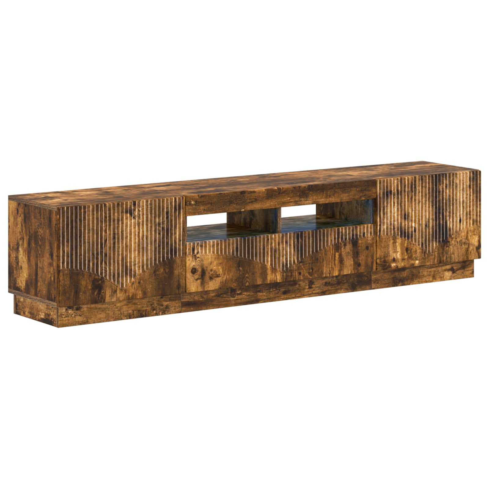 LED TV kapp HOORN 3 tk Suitsutatud tamm Tehispuit