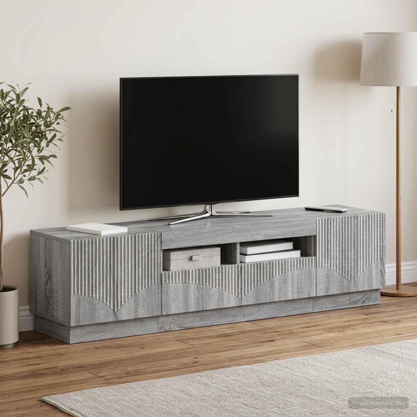 LED TV kapp HOORN 3 tk Hall Sonoma Tehispuit