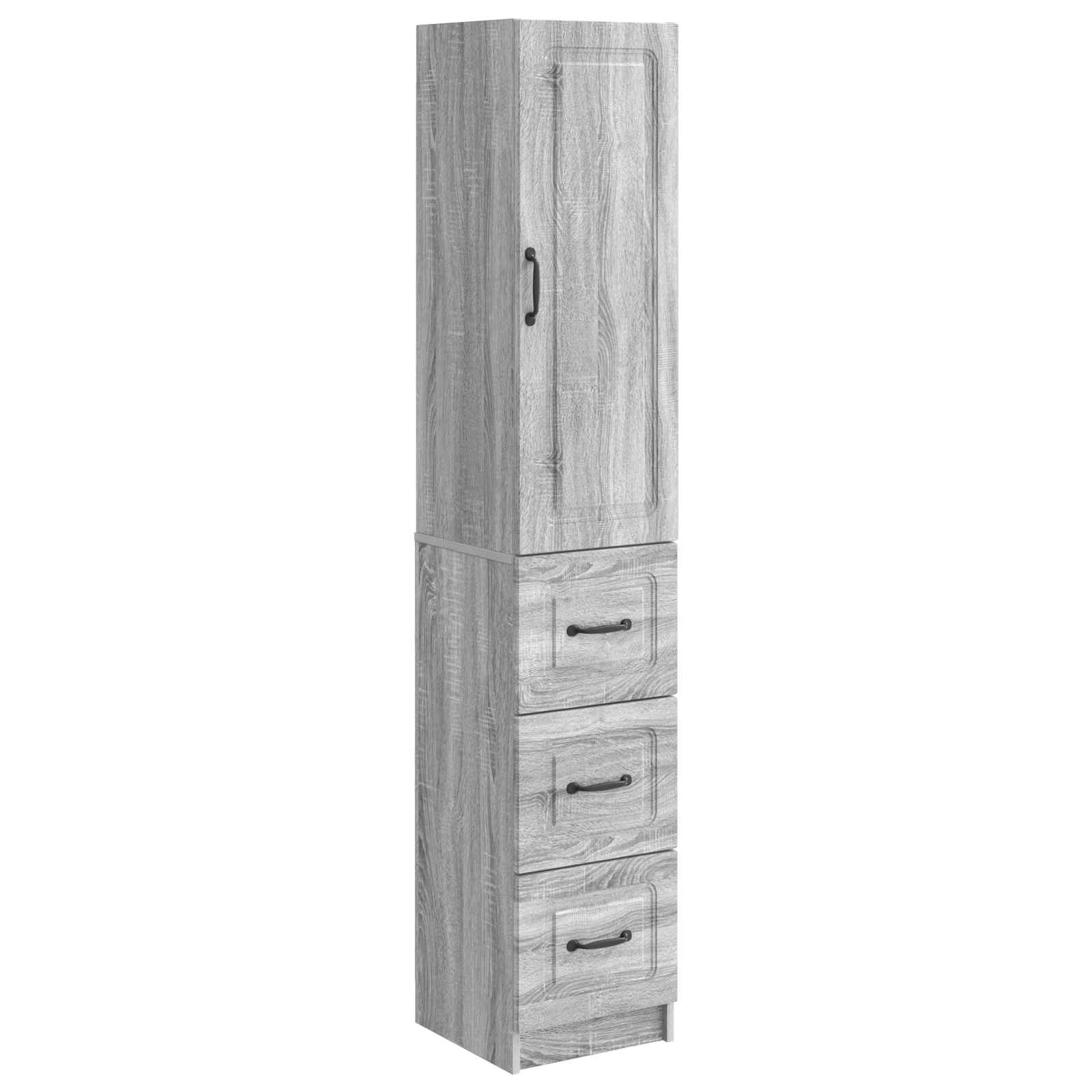 Kapi Komplekt 2 tk 33 x 34,5 x 87 cm Tehispuit Hall Sonoma