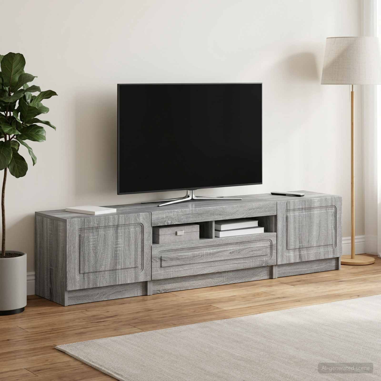 LED TV kapp UTRECHT 3 tk Hall Sonoma Tehispuit