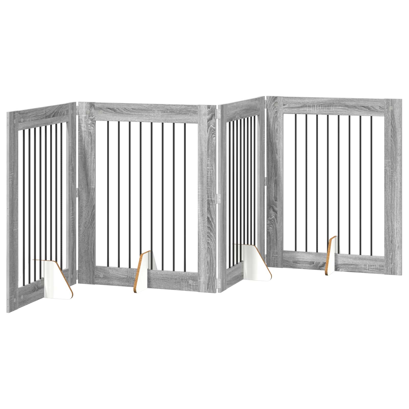Kokkupandav koerte värav statiividega 4 tk Hall Sonoma 321 cm