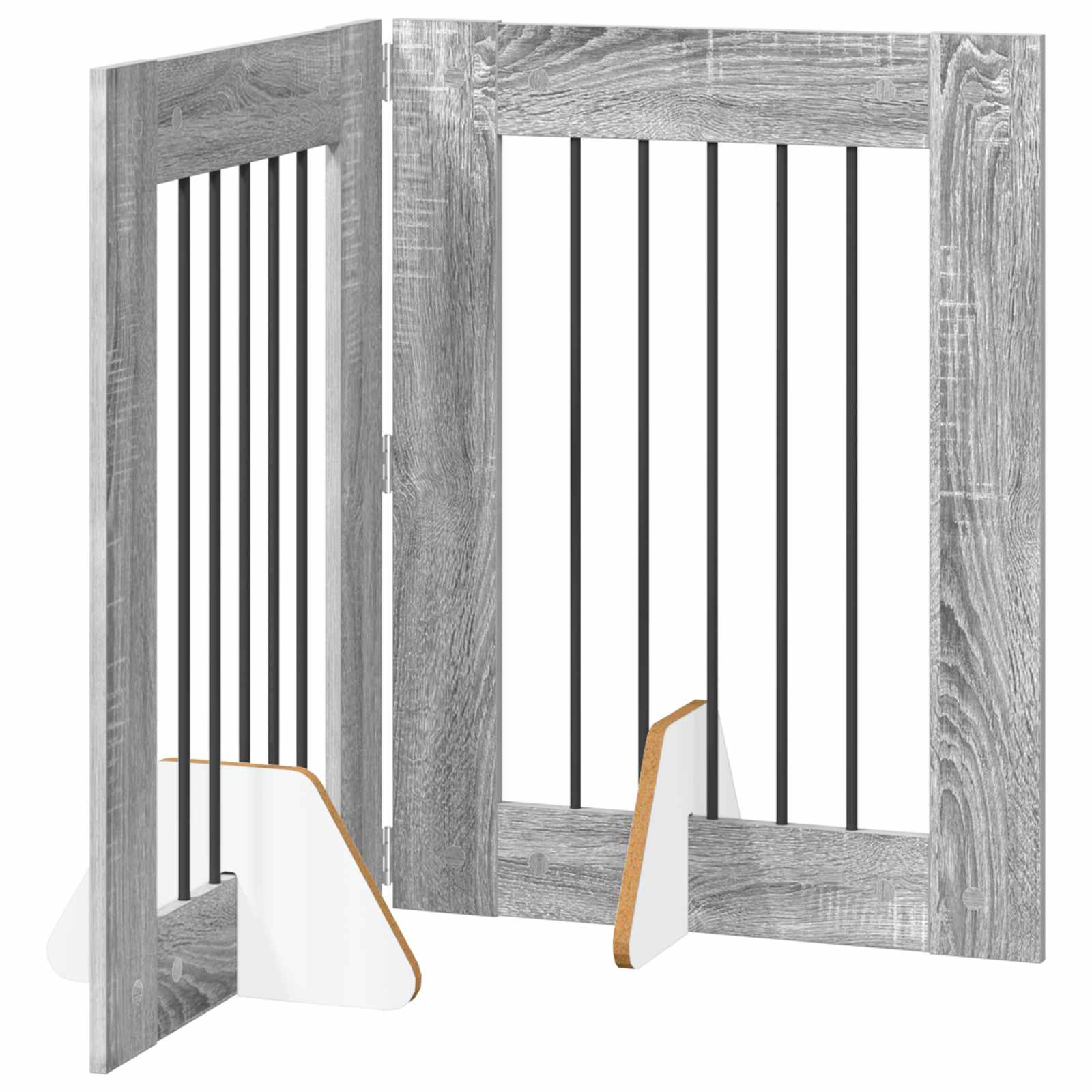 Kokkupandav koerte värav statiividega 2 tk Hall Sonoma 120,5 cm