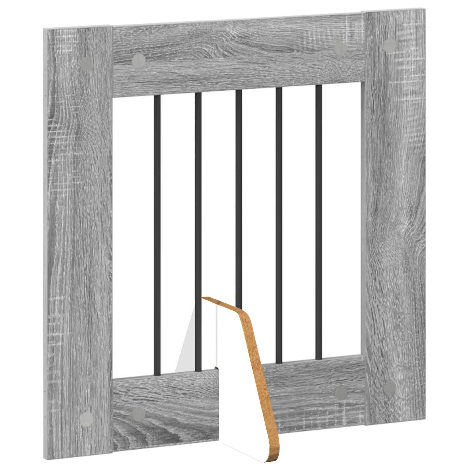 Kokkupandav koerte värav statiividega 8 tk Hall Sonoma 60 cm