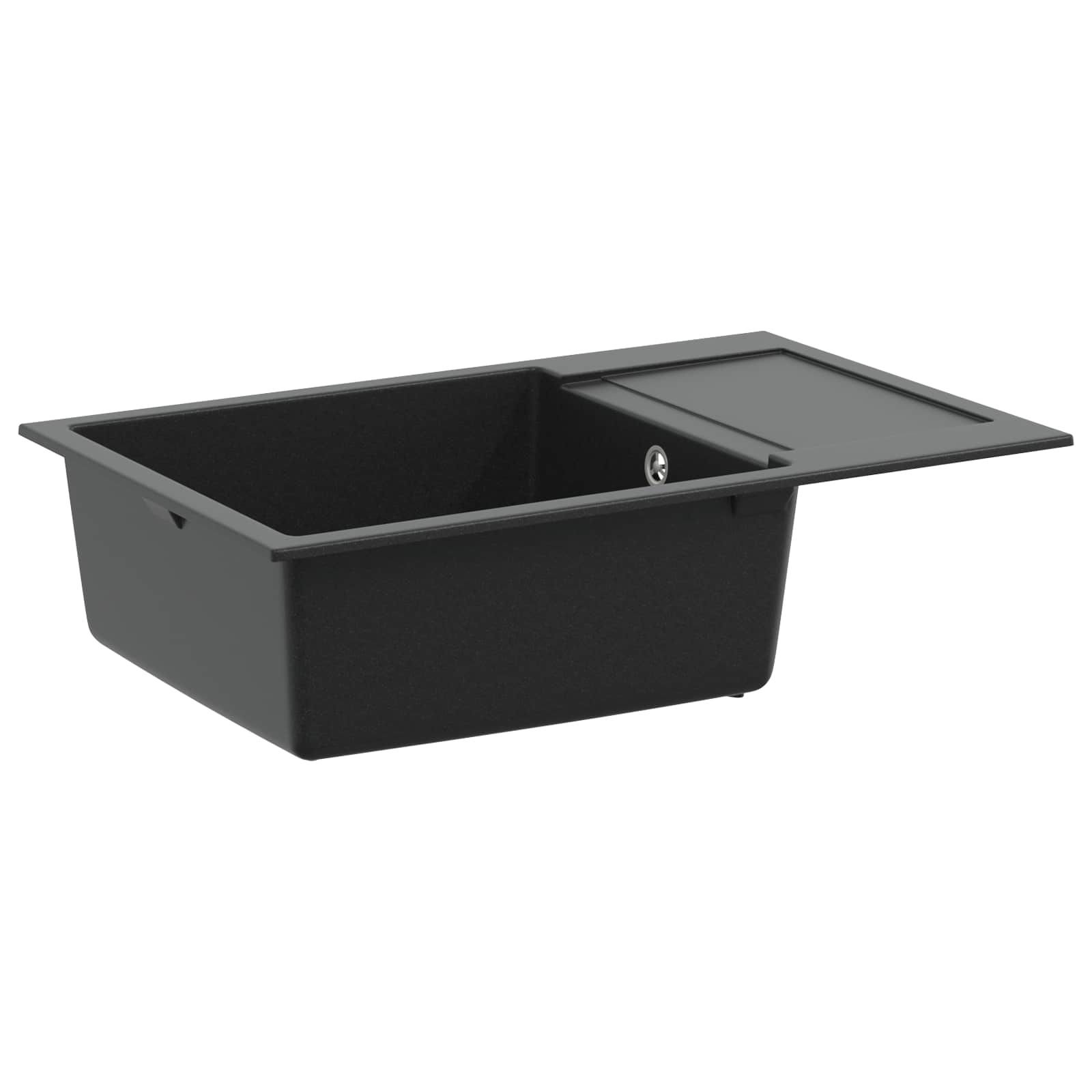 Kraan Must 780 x 500 mm 80% Kvarts ja 20% Vaik