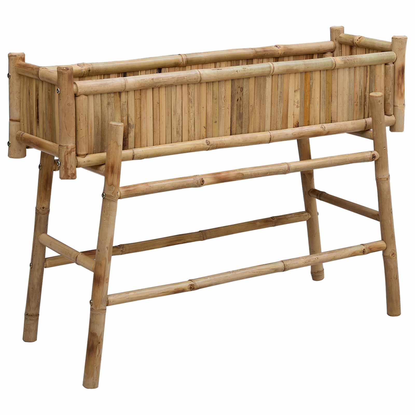 Aia Lillepott Hoidjaga Neutraalne 100 x 38 x 74 cm Bambus