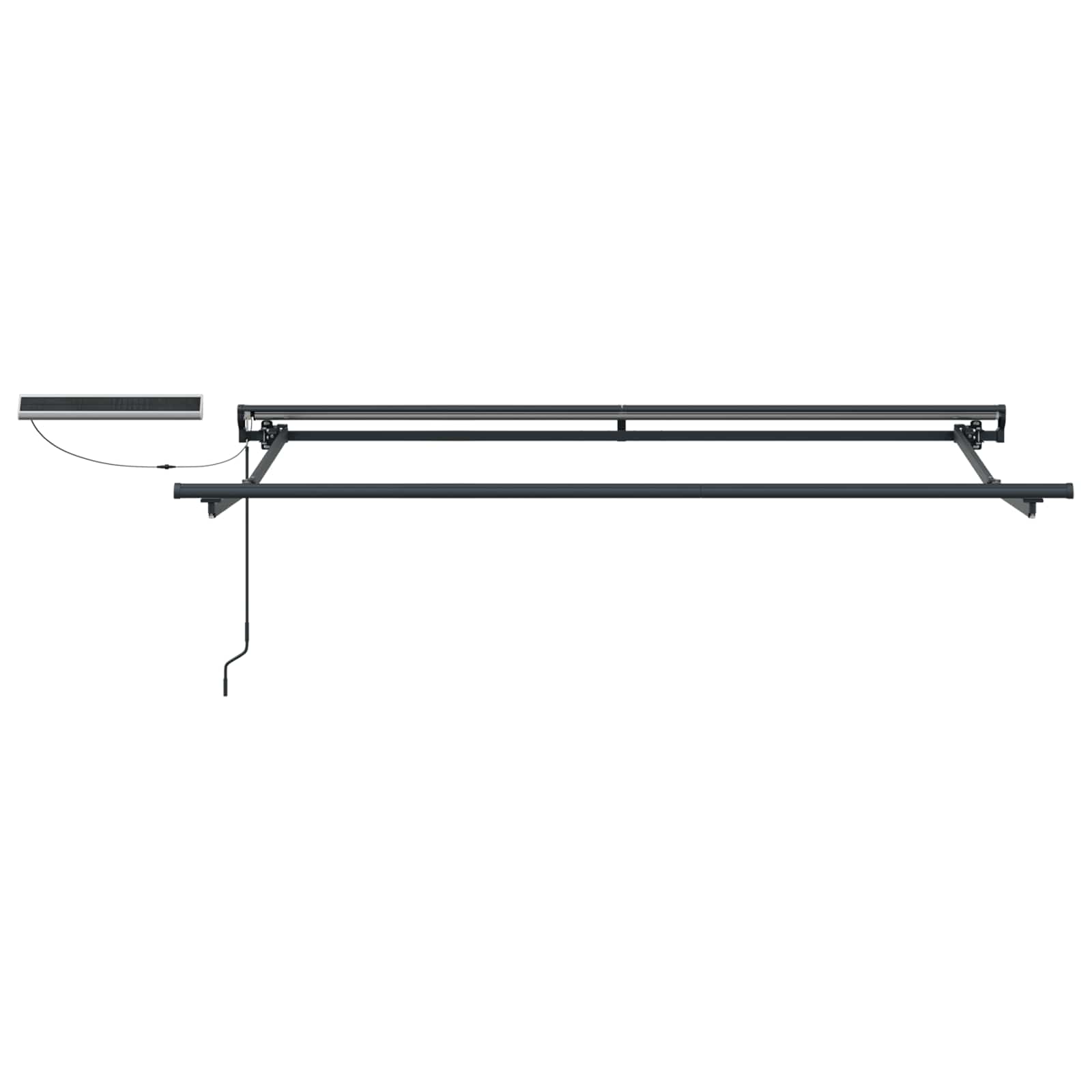 Solar Electric Awning Frame 3.5 x 2.5 m Antratsiit