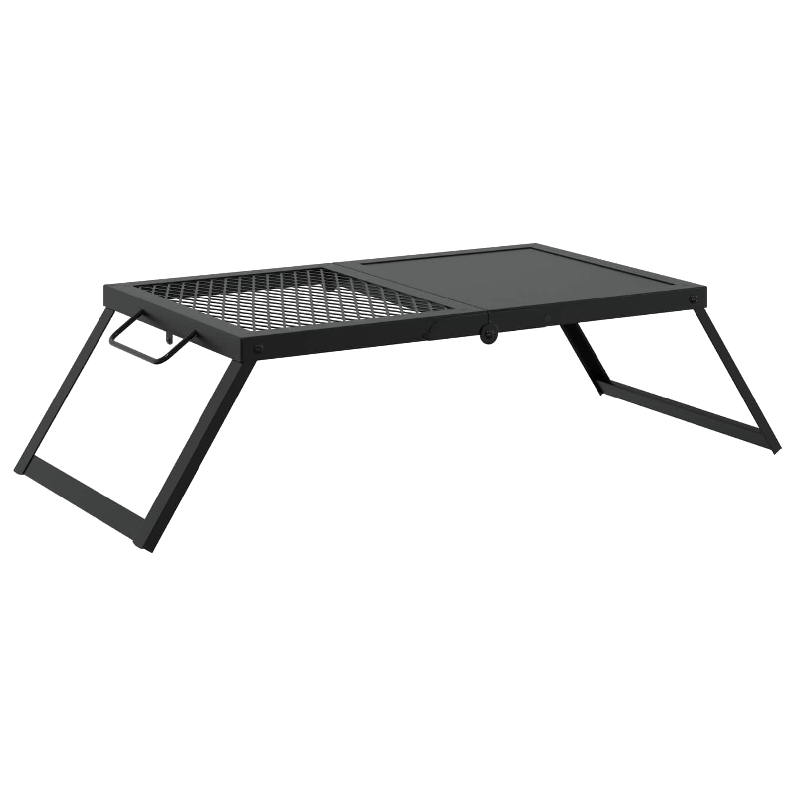 Kokkupandav Telgi Grill 68 x 30 x 17 cm Sulamteras Must