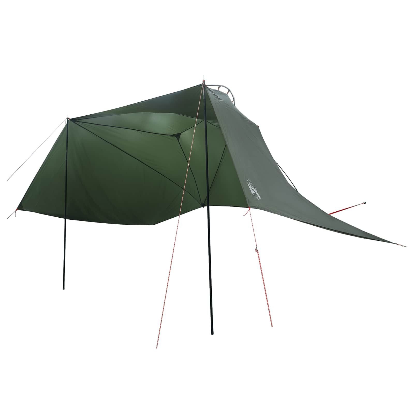 Auto telk Armee rohelis 350 x 250 cm Polüester ja teras