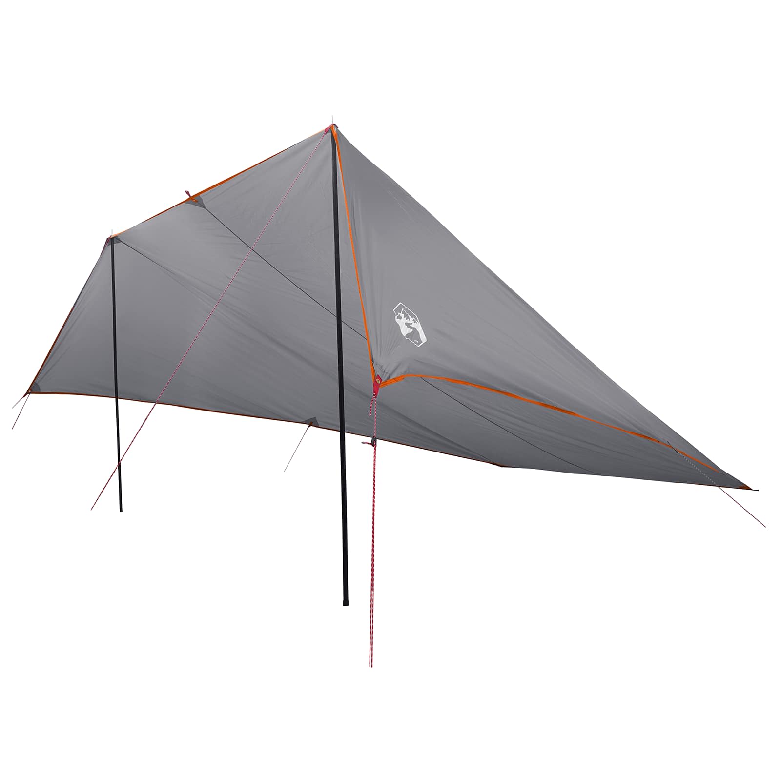 Sõiduki varikatus Hall ja oranž 500 x 515 x 215 cm