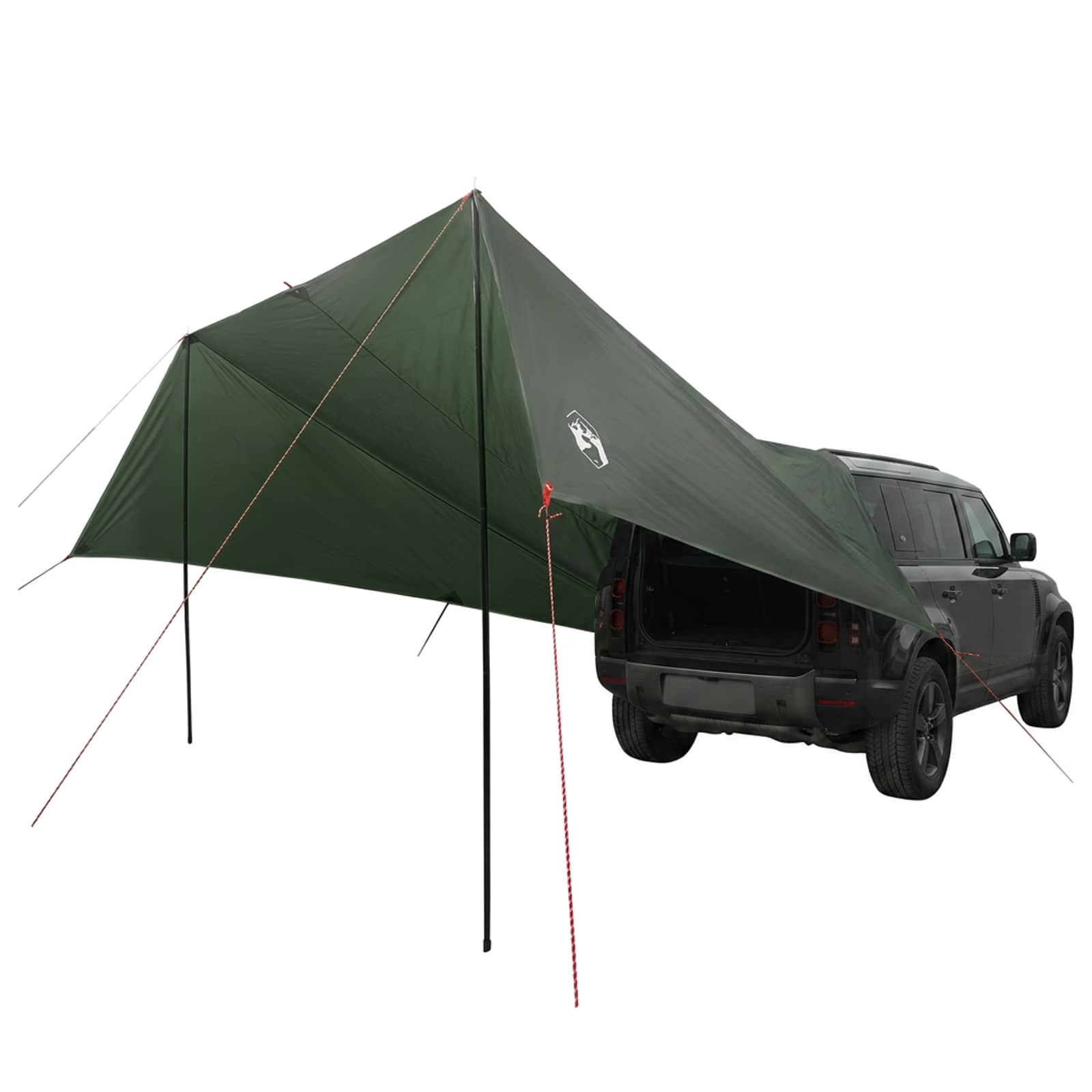 Sõiduki varikatus Armee roheline 500 x 515 x 215 cm