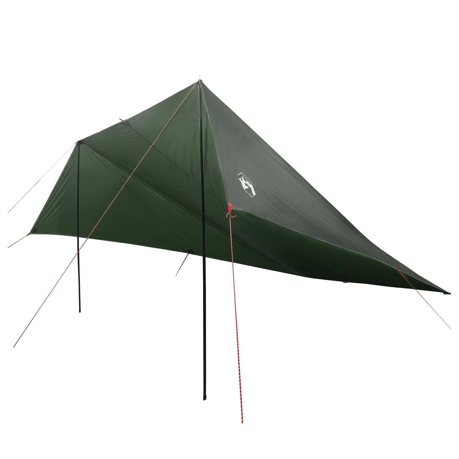 Sõiduki varikatus Armee roheline 500 x 515 x 215 cm