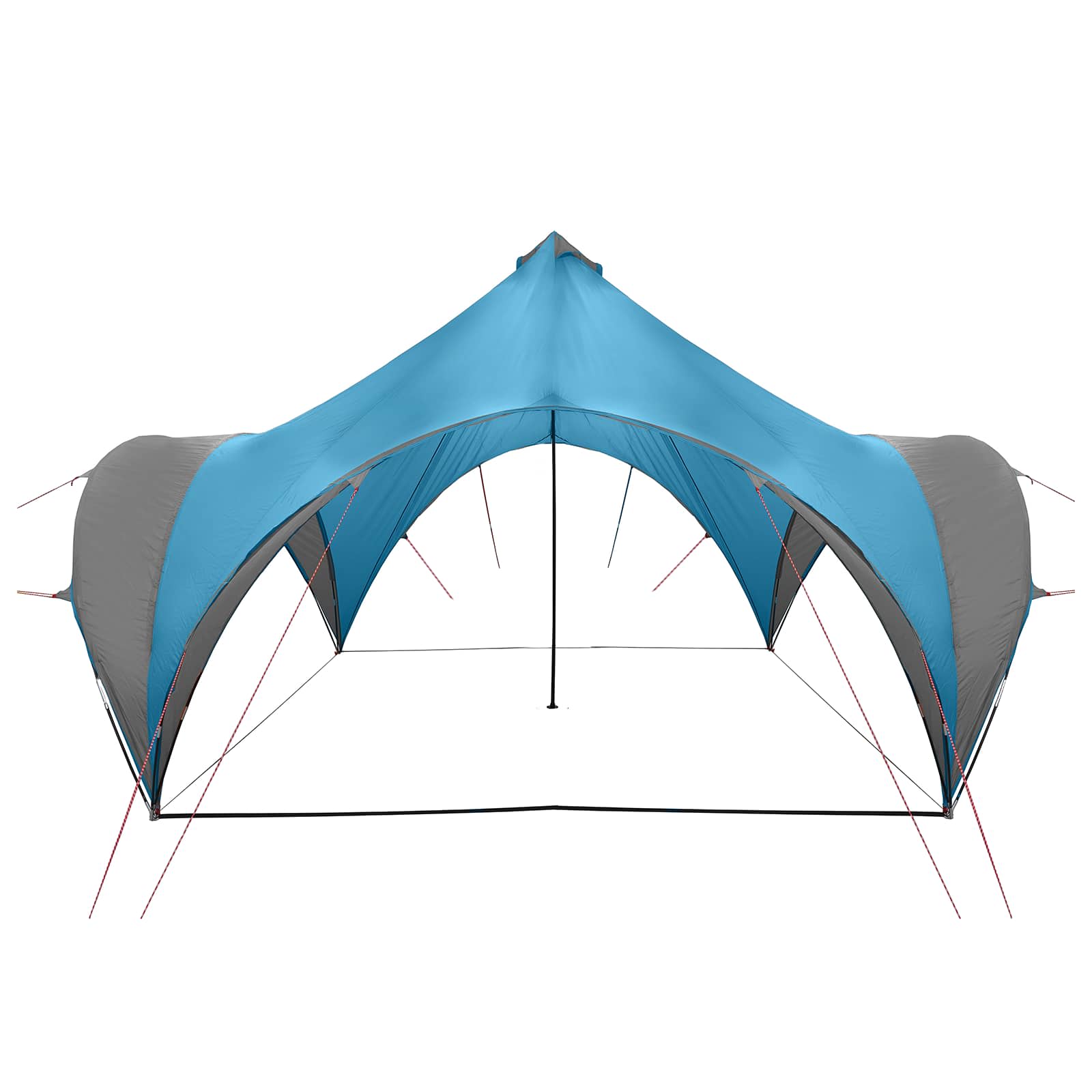 Pidutelgid Sinine 400 x 400 x 322 cm Polüester ja teras