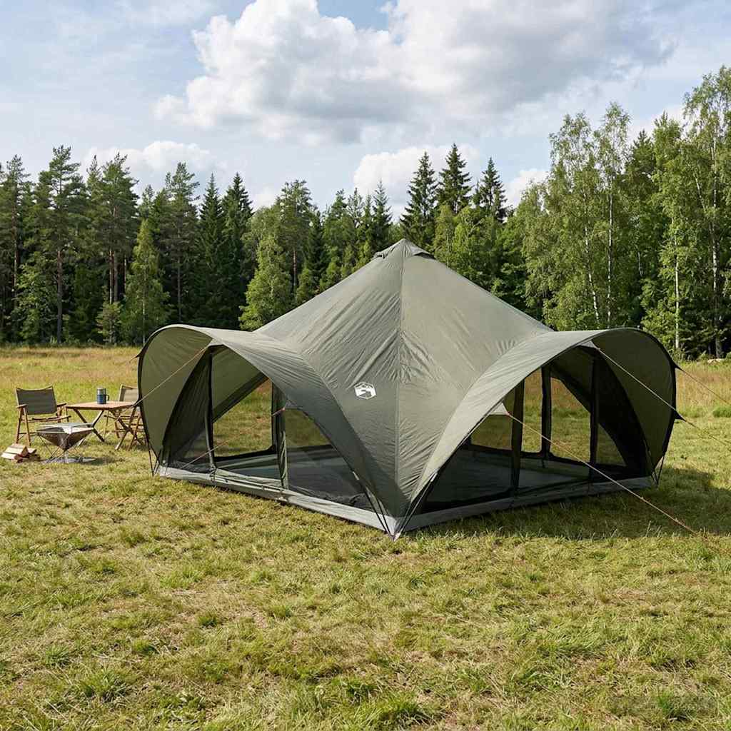 Tipi telk 18.0-kohaline Armee roheline Polüester ja teras