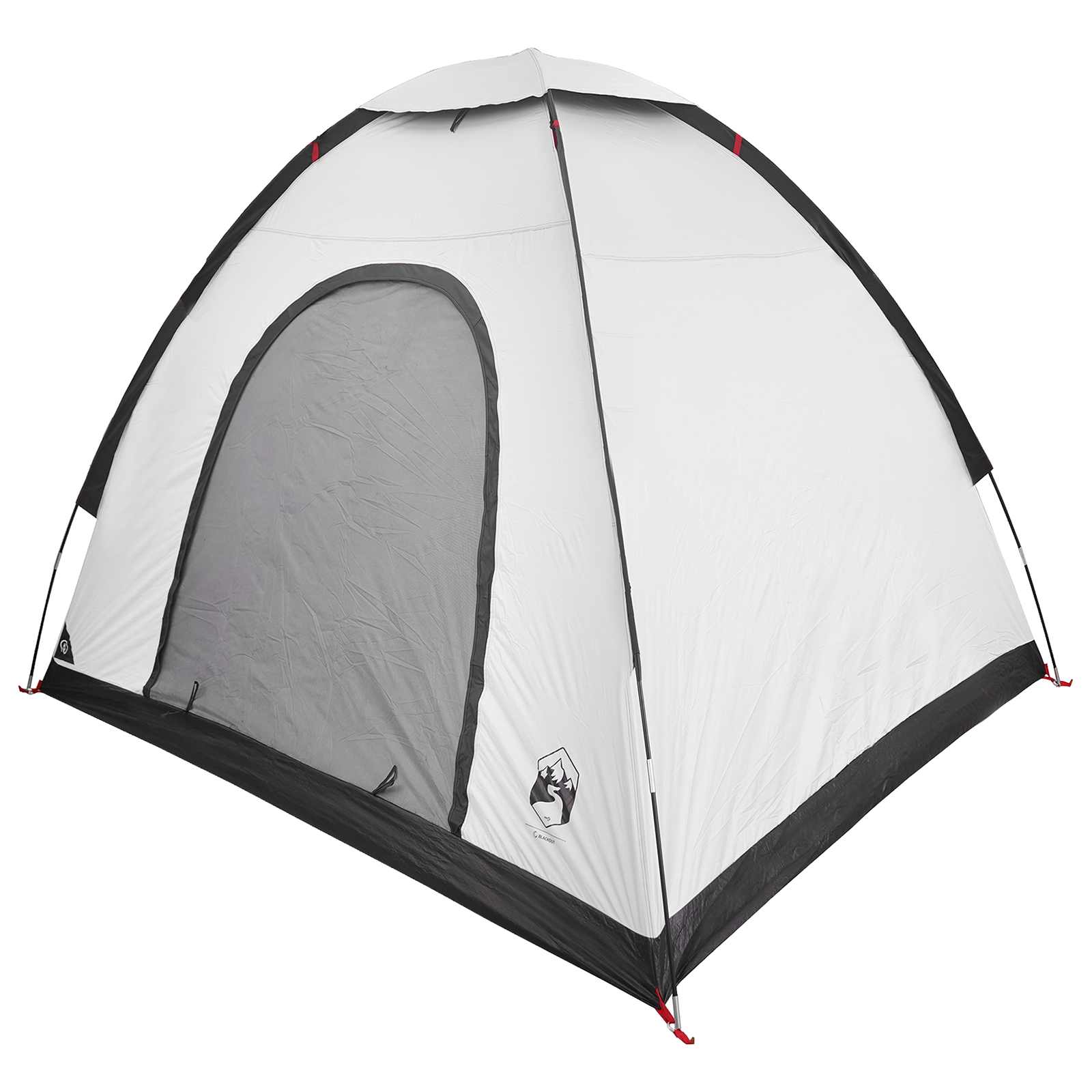 Telkimise telk 2-kohaline Valge Mustate Acier P/Taffeta