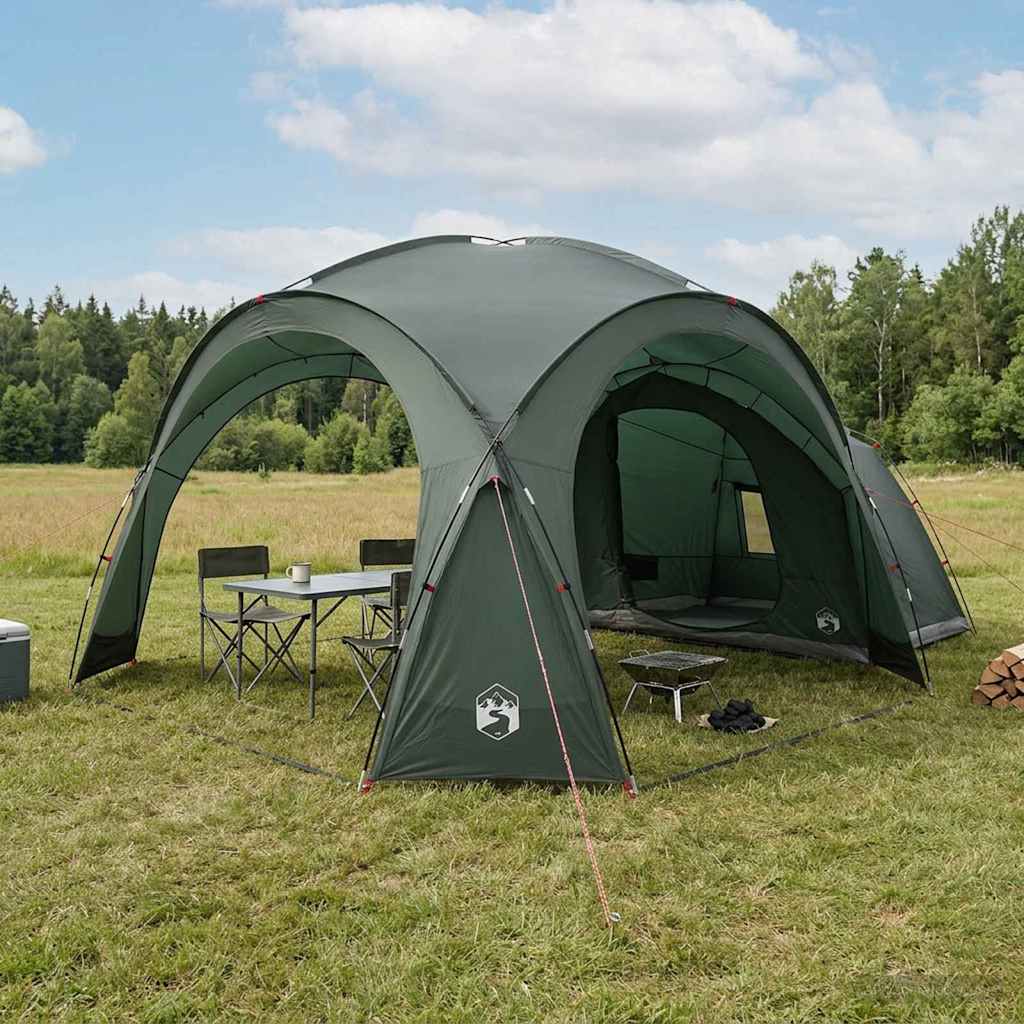 Külgtelgis Armee rohelis 643 x 408 x 260 cm Polüester ja teras