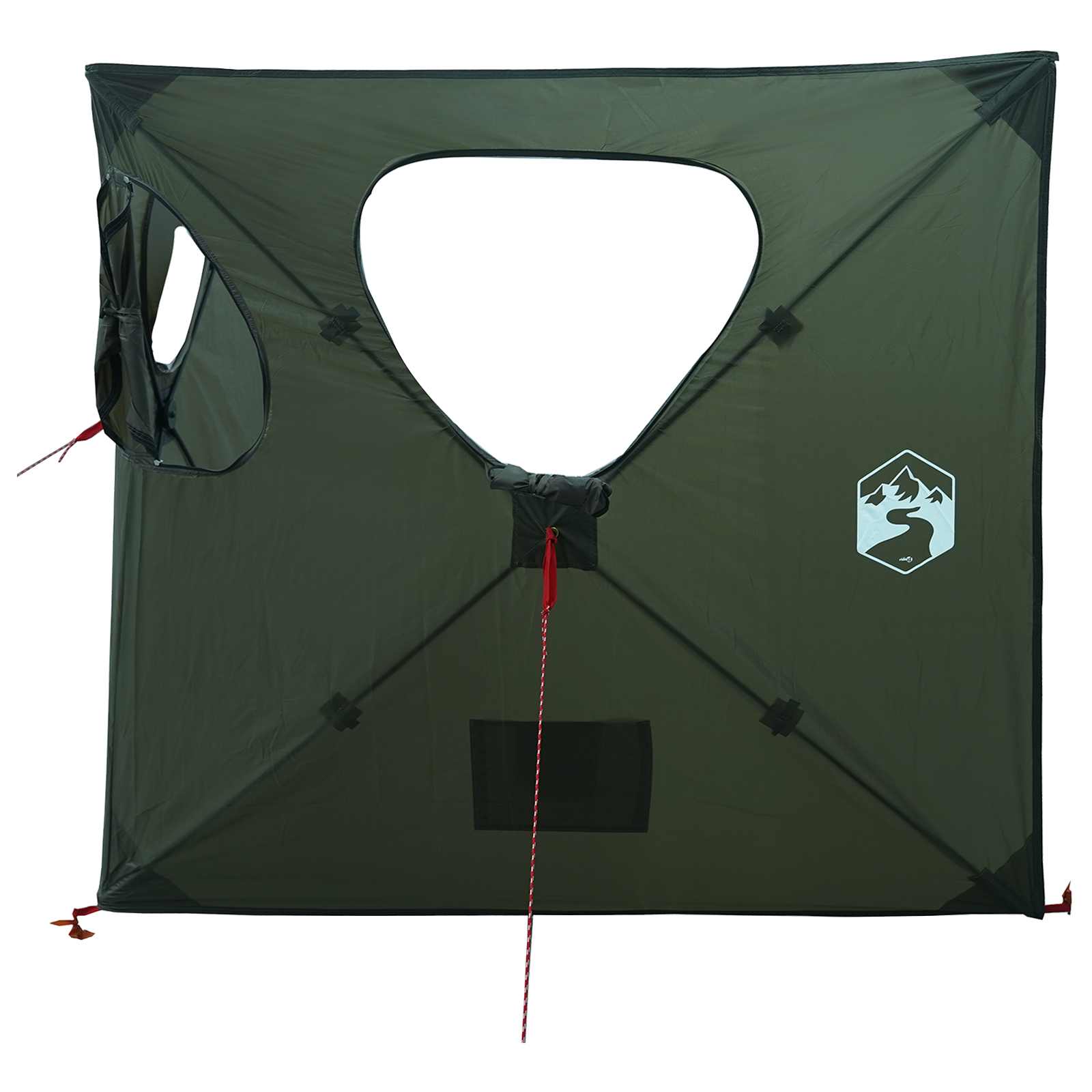 Jaht Telk Armee rohelis 145 x 145 x 150 cm Polüester ja teras