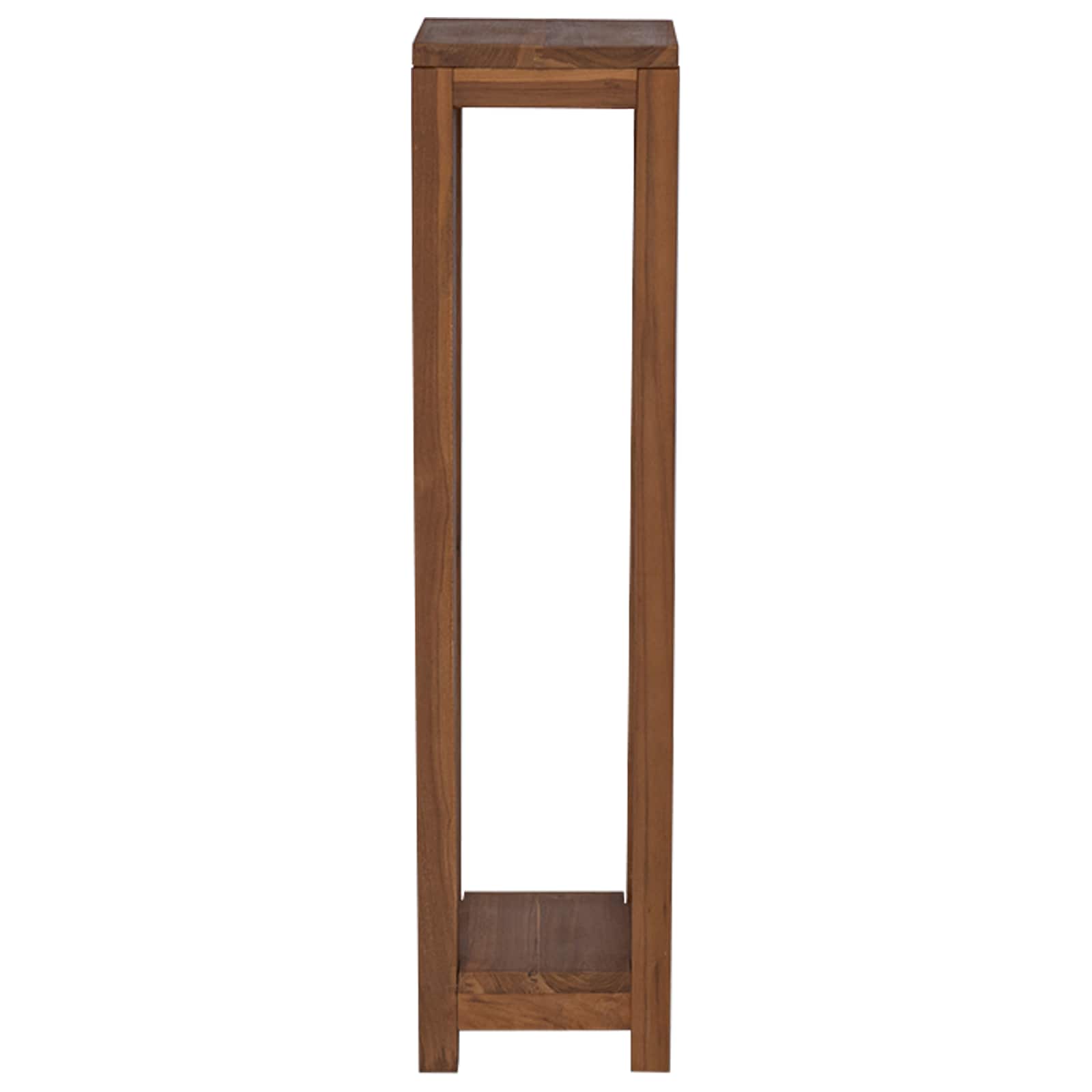 Taimede alus 2 tk Naturaalne 25 x 25 x 100 cm Tugev teakpuit