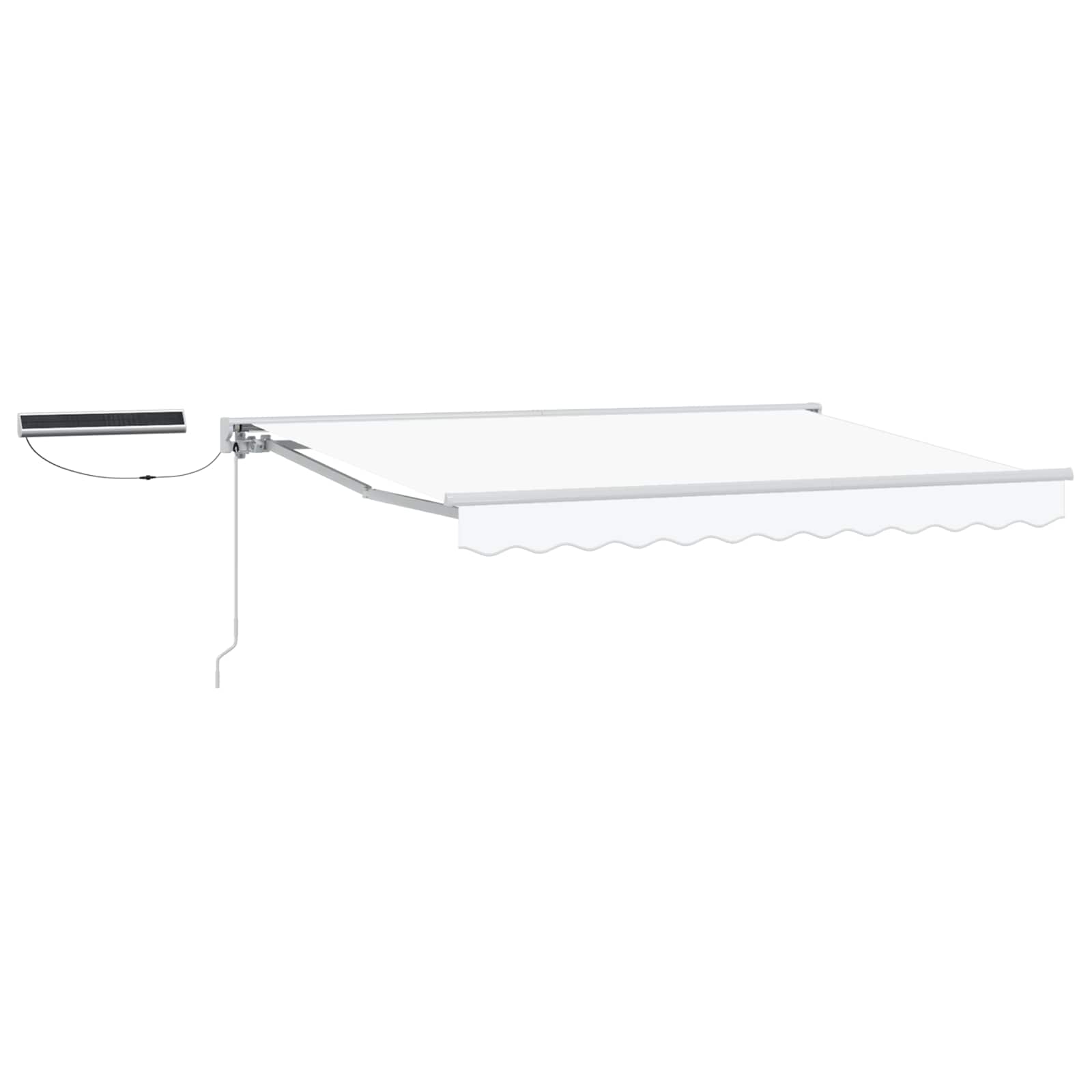 Elektriline Lükandvarikatus Valge 3,5 x 2,5 m
